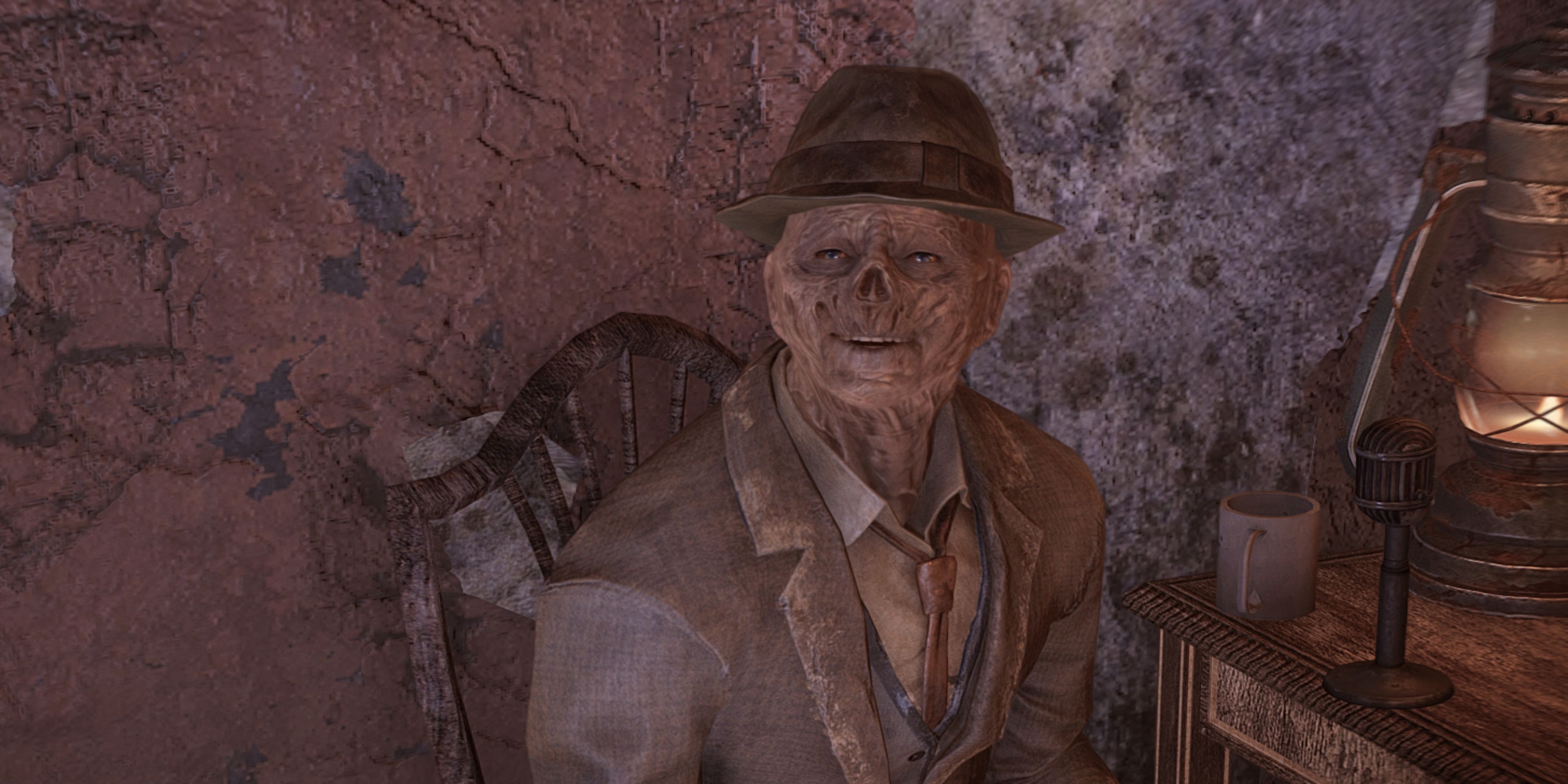Speaking to Kent Connolly about the Silver Shroud in Fallout 4.