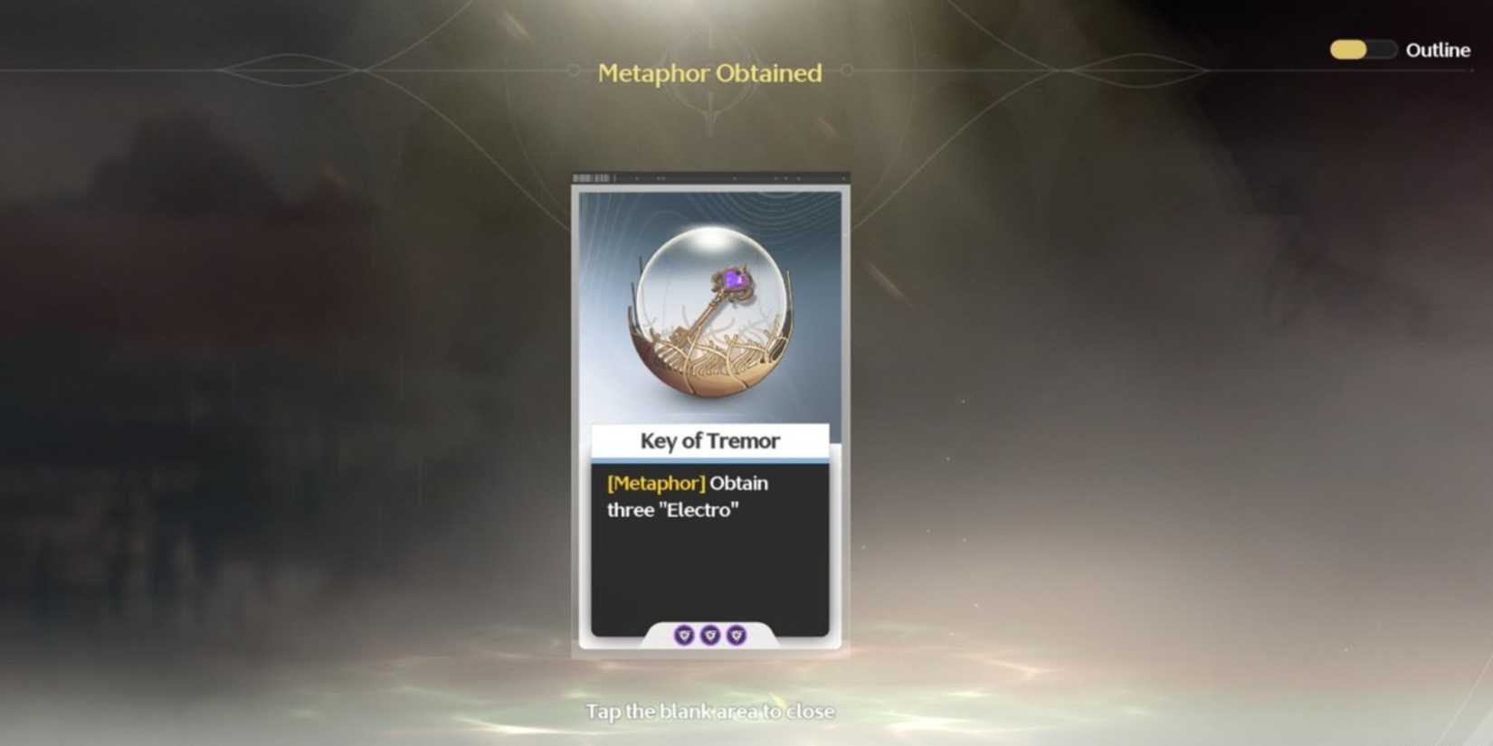 the key of tremble in the depths of illusive realm mode in wuthering waves.