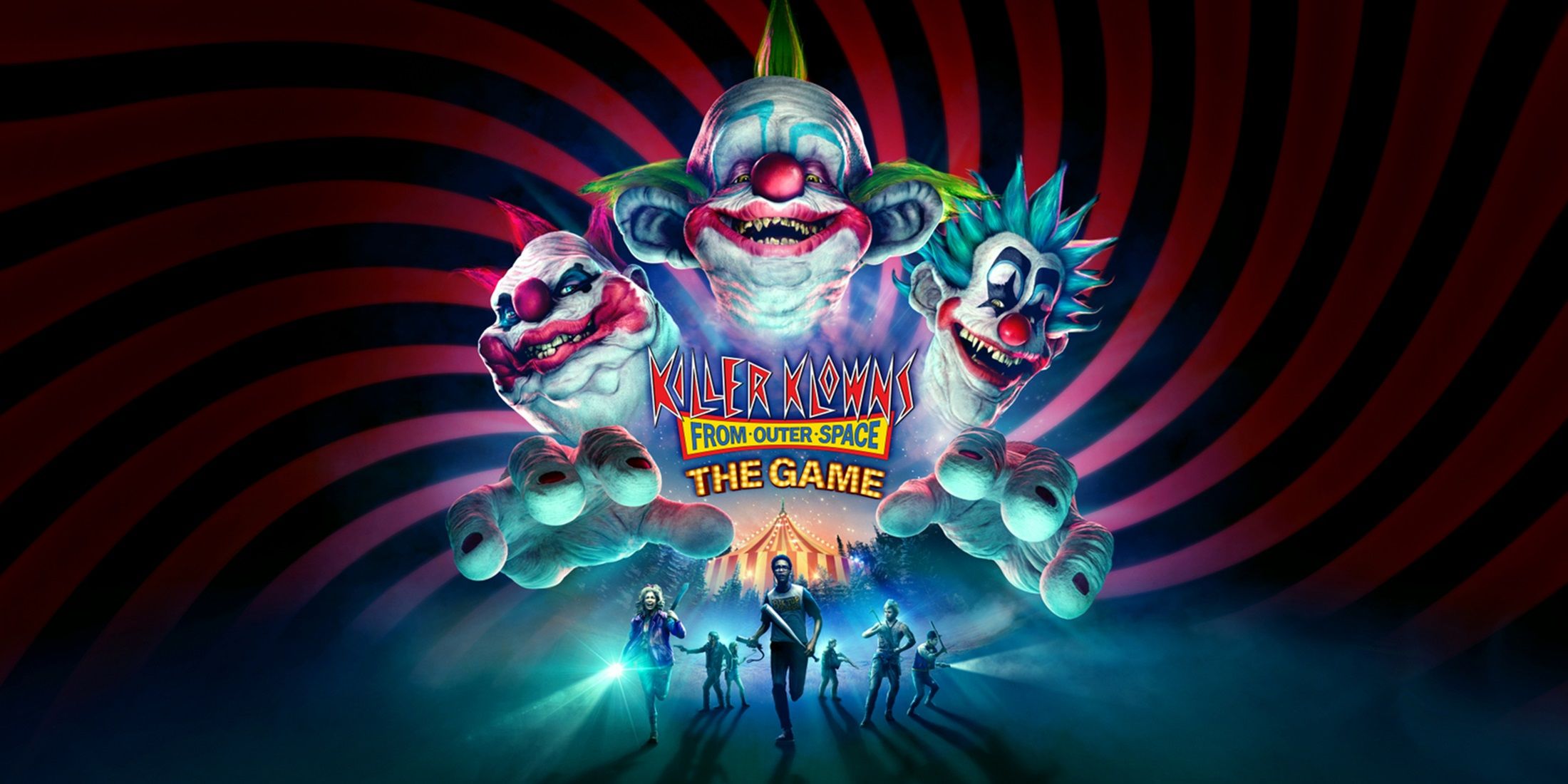killer klowns from outer space the game key art