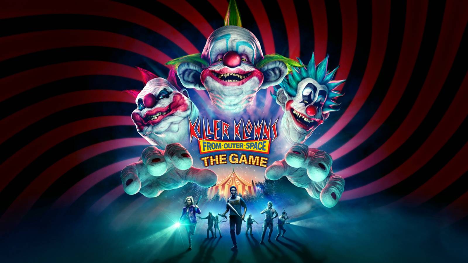 killer klowns from outer space the game key art