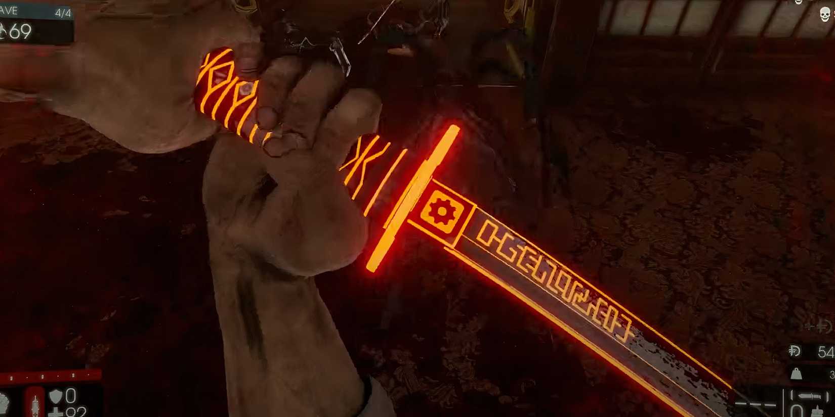 The Katana in Killing Floor 2