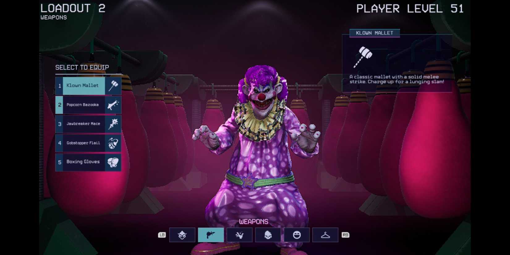 Klown Mallet from Killer Klowns From Outer Space