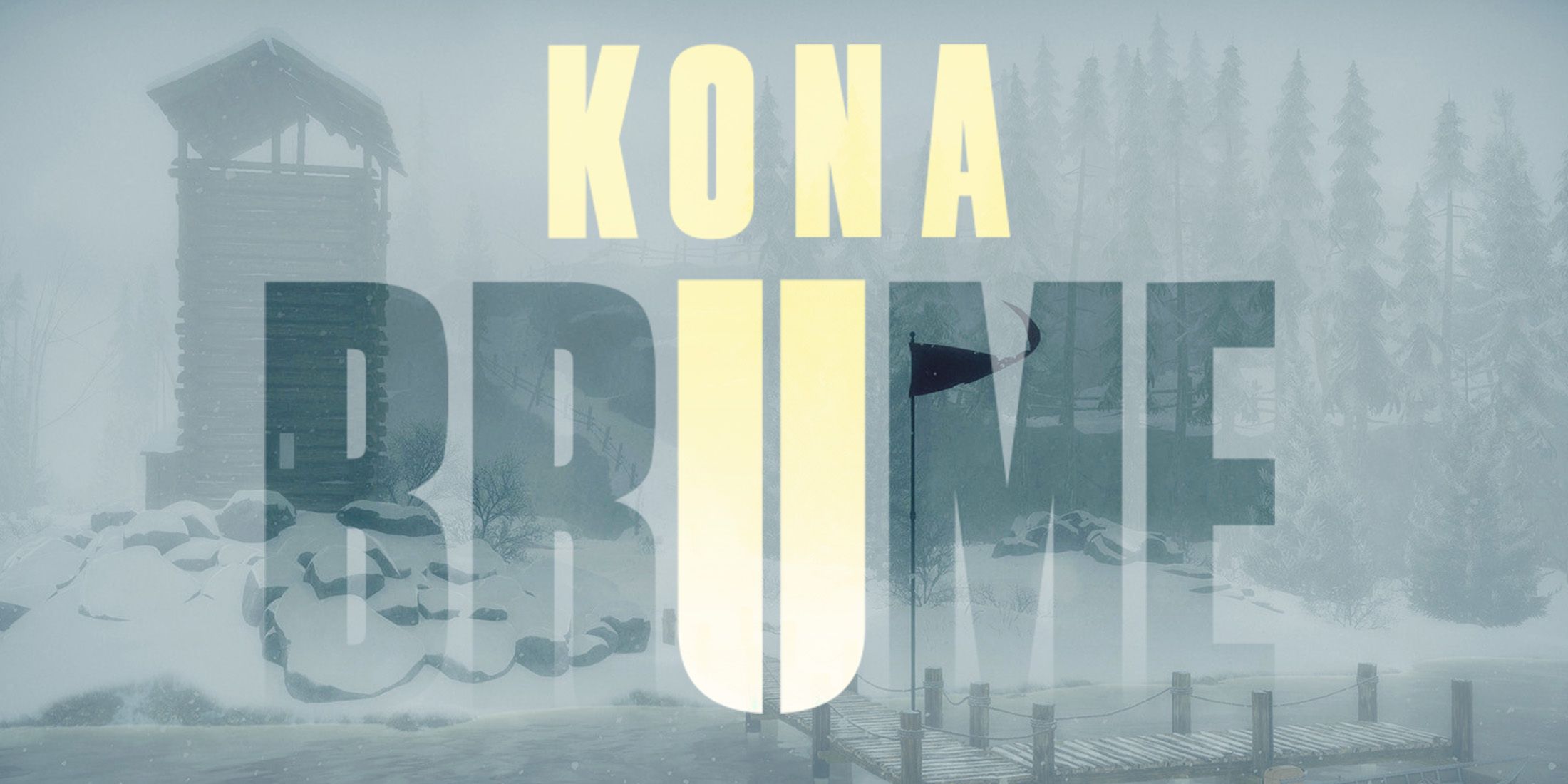 Kona 2 Brume snow landscape logo