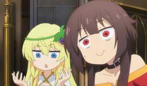 KonoSuba S3 E5 Flustered Iris and Megumin