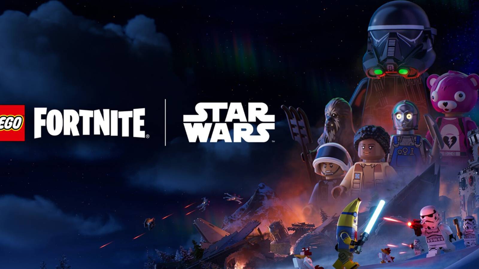 lego fortnite star wars promo