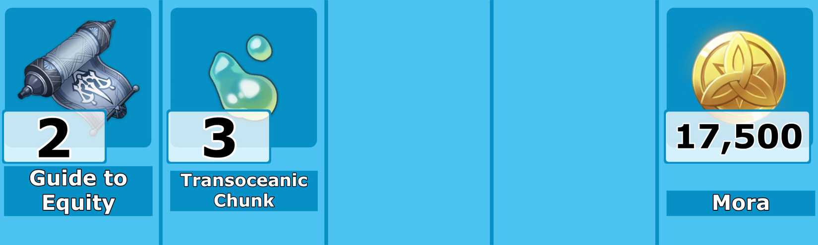 Level 3 Sigewinne Talent Mats - Genshin Impact