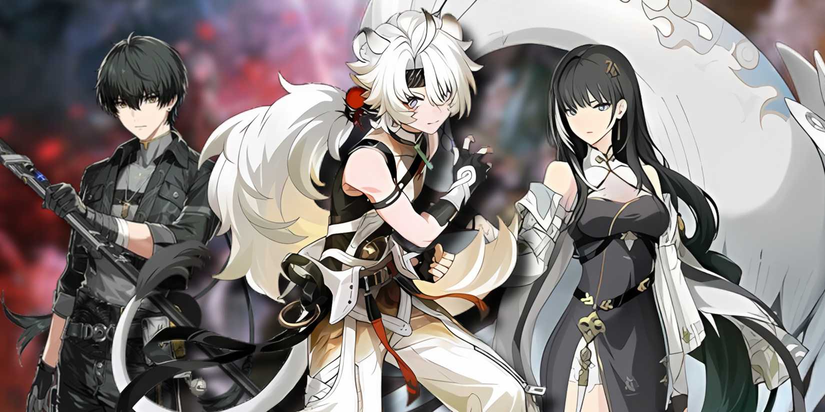 lingyang + Rover + Baizhi team composition in wuthering waves