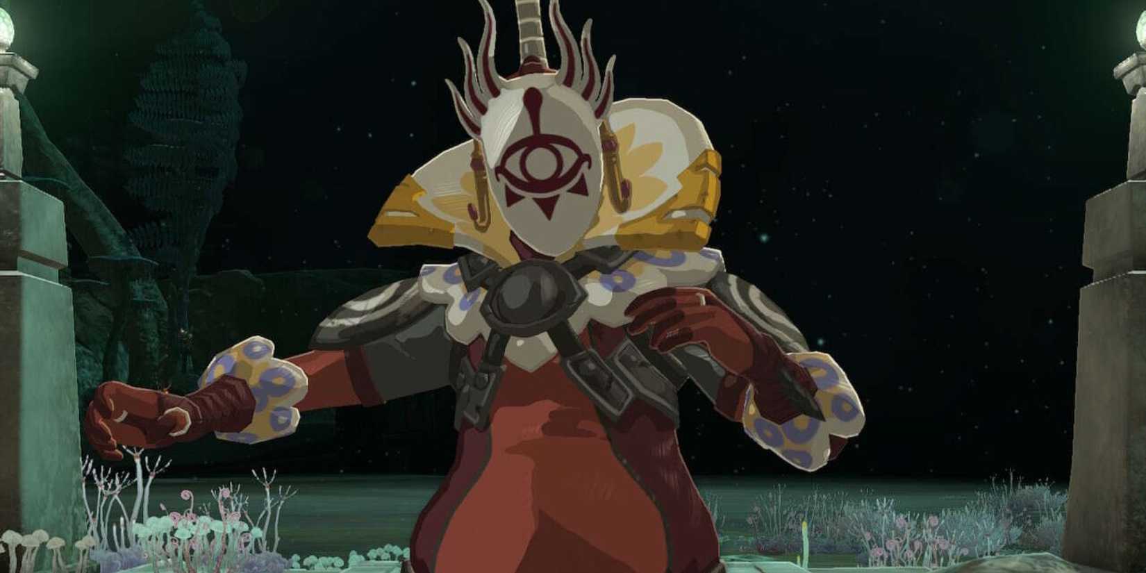 Link encounters Master Kohga in the Depths in The Legend Of Zelda: Tears of the Kingdom