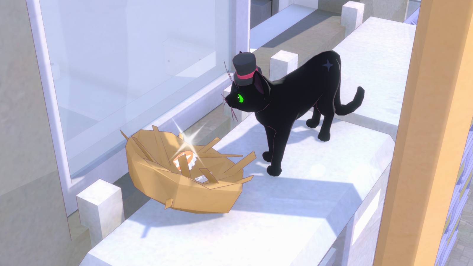 little kitty big city bird nest