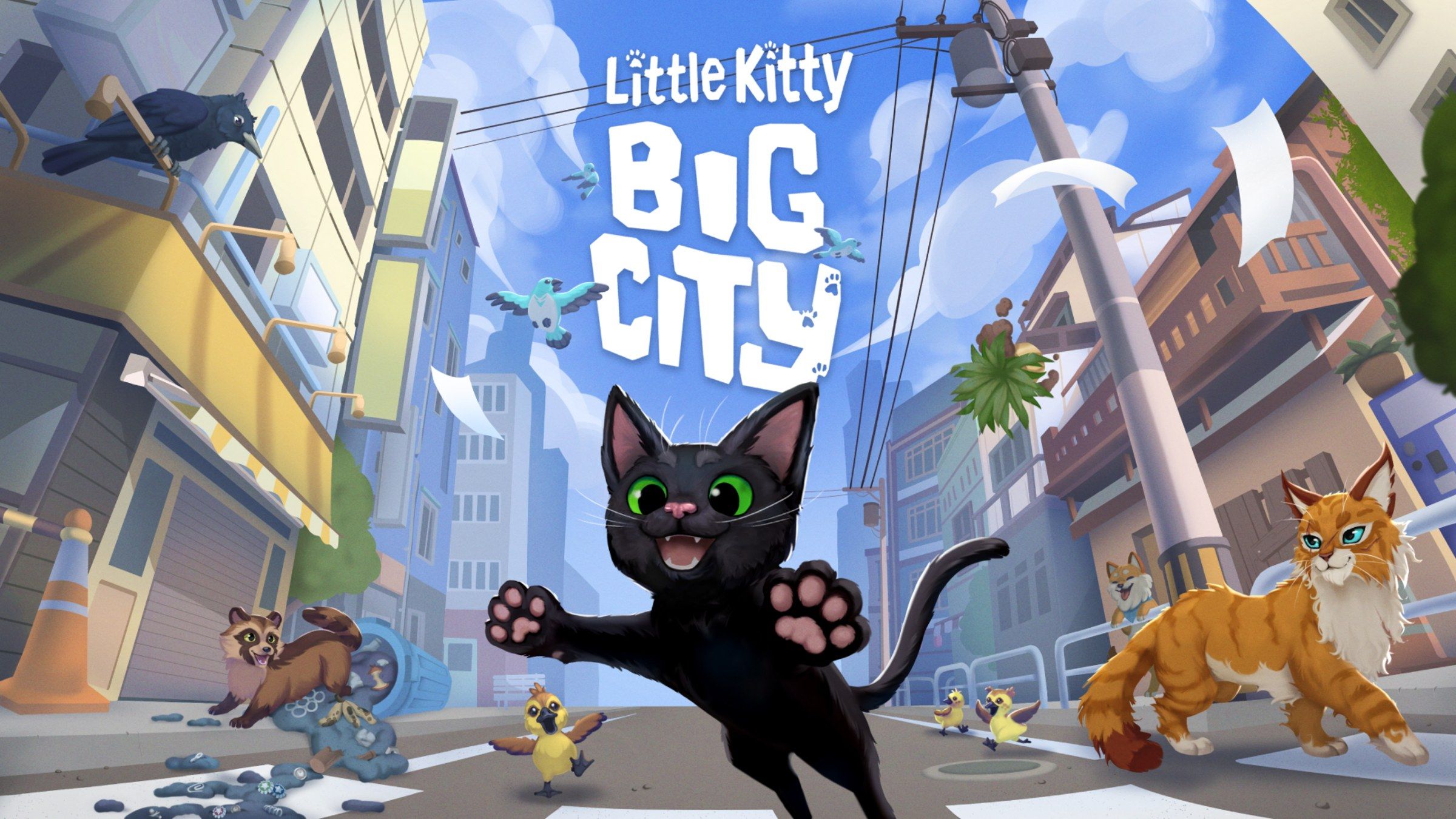 Little Kitty, Big City cover artwork
