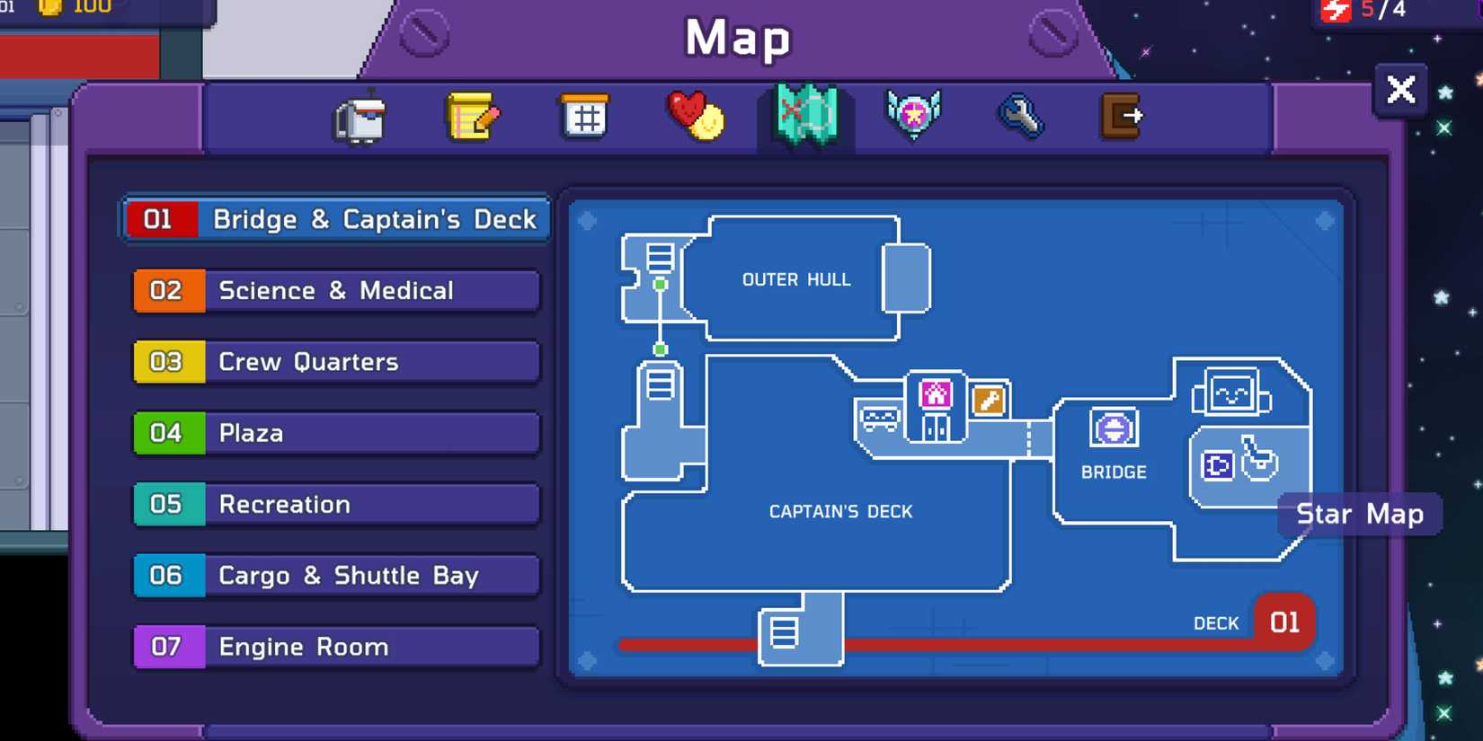 little known galaxy ship map