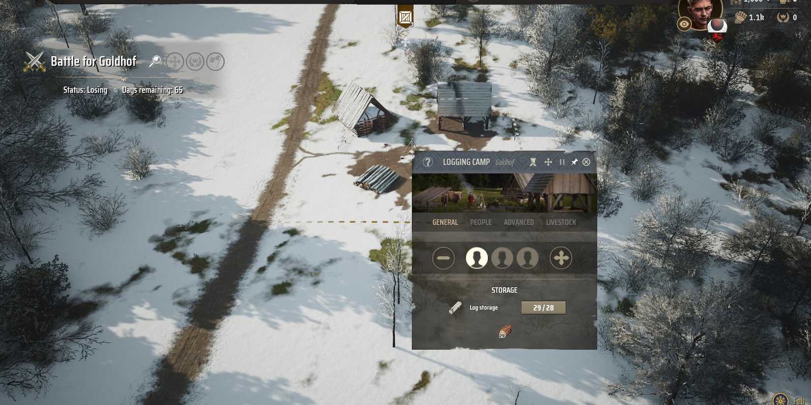 logging camp manor lords