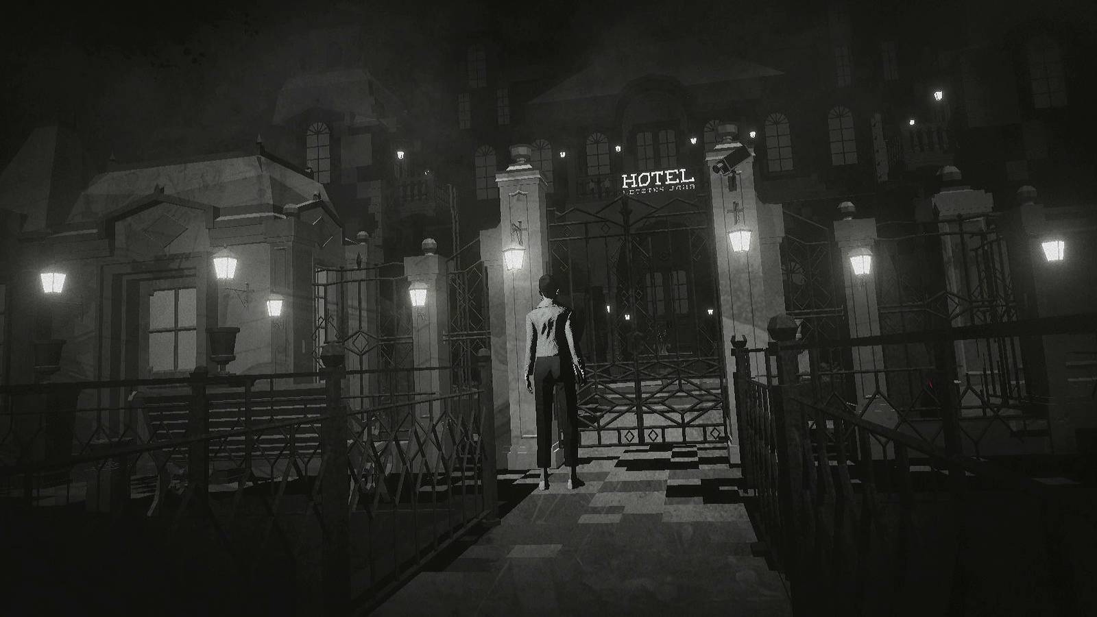 lorelei and the laser eyes enter hotel