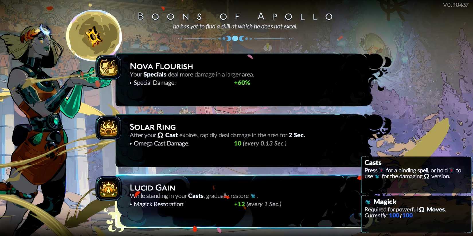 Lucid Gain in Hades 2