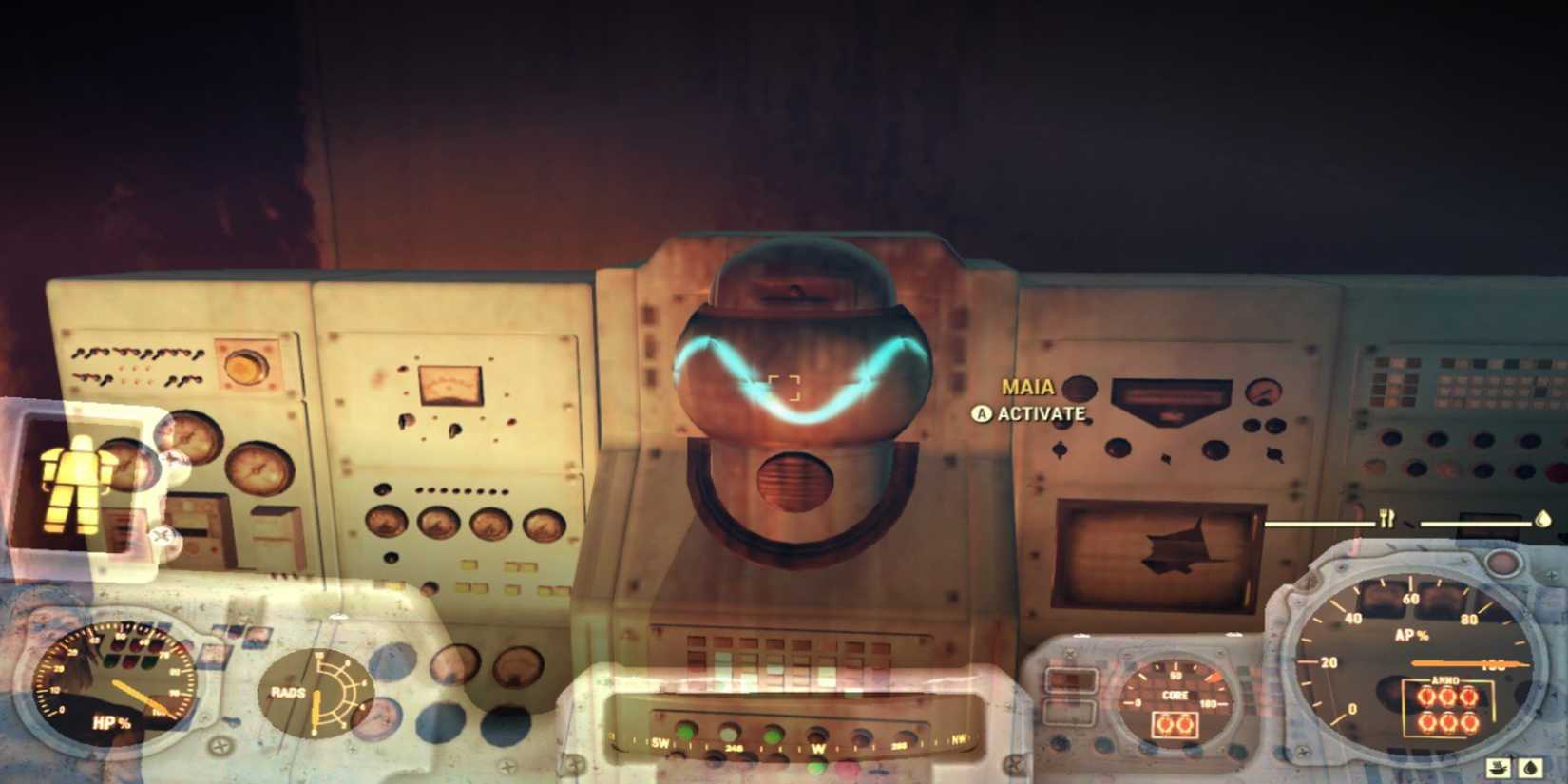 Speaking to MAIA in Fallout 76