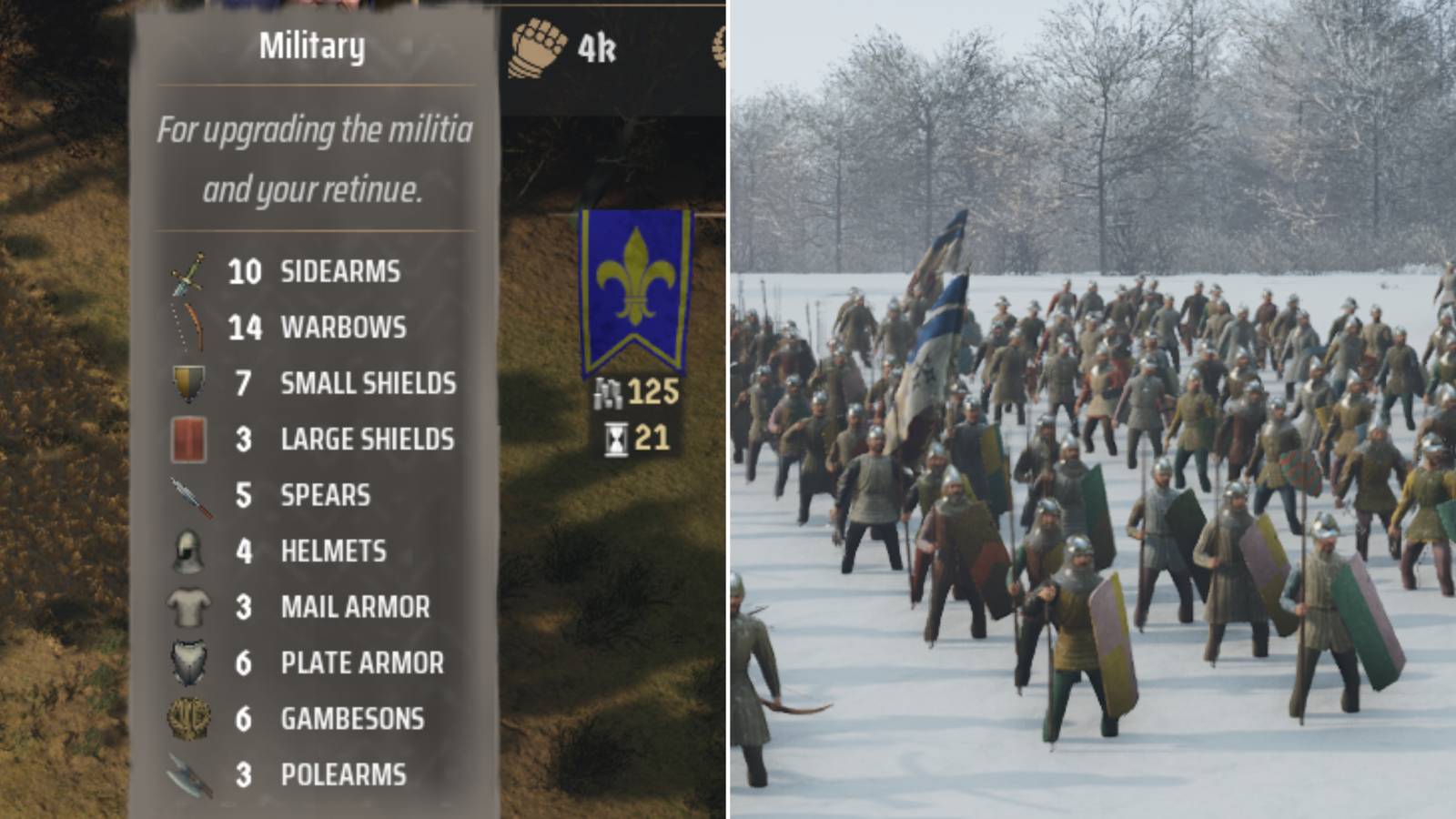 Manor Lords All Military Equipment & How to Get Them feature image