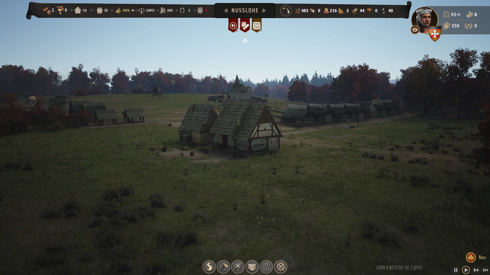 Manor showcased in Manor Lords