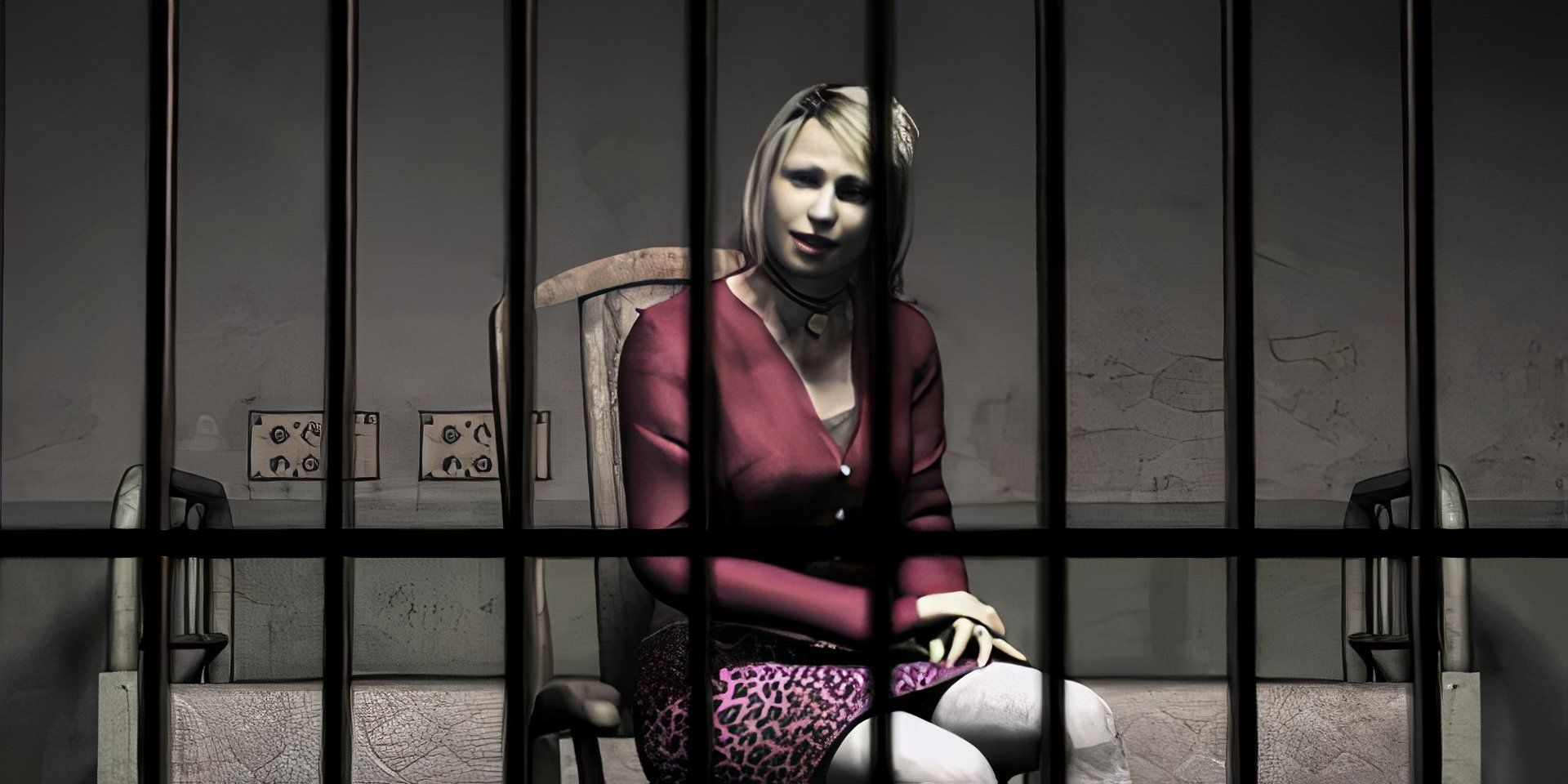 Maria jail cell scene Silent Hill 2