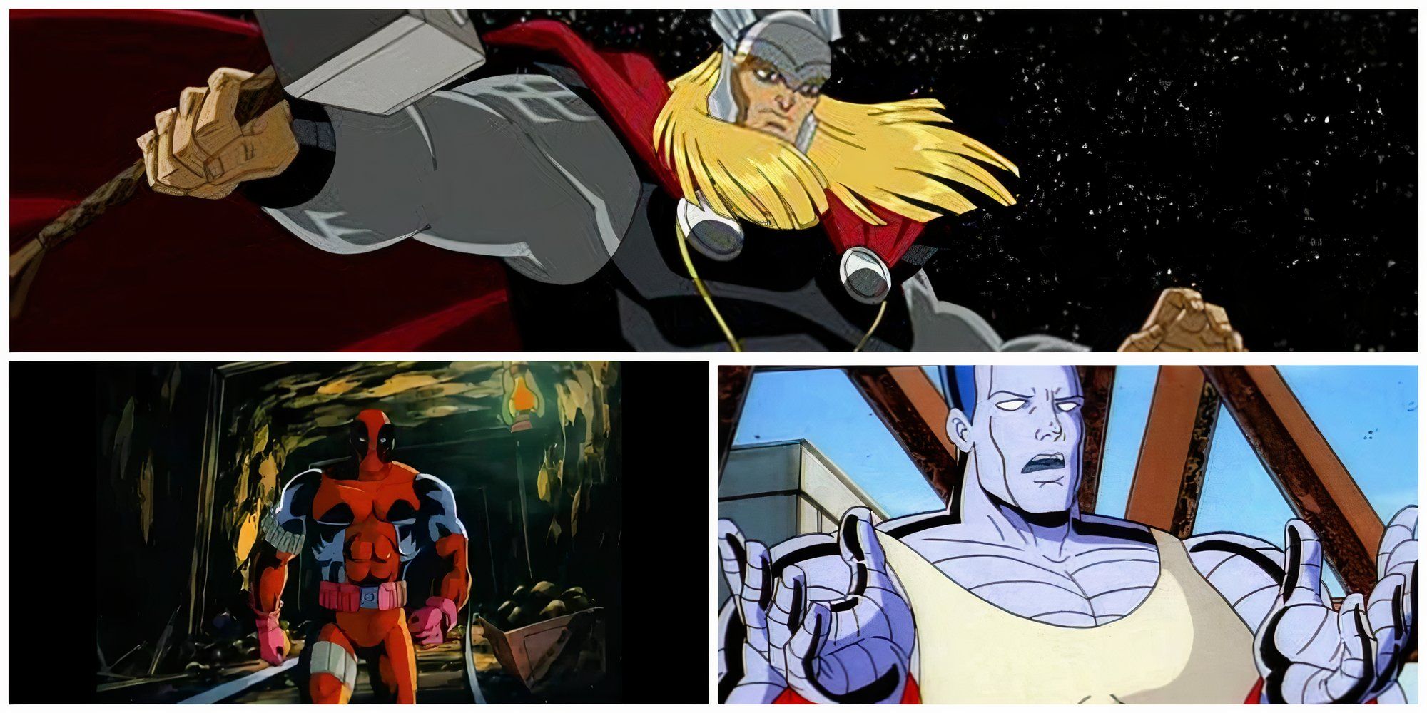 Marvel Animation Thor Deadpool and Colossus