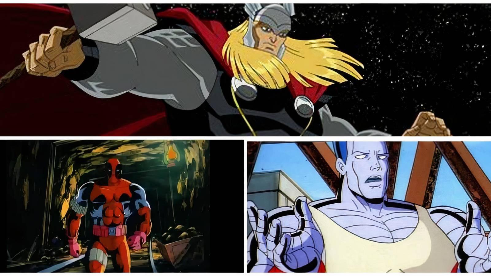 Marvel Animation Thor Deadpool and Colossus