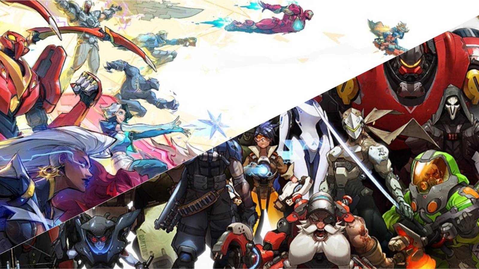 Marvel Rivals x Overwatch Concept Art