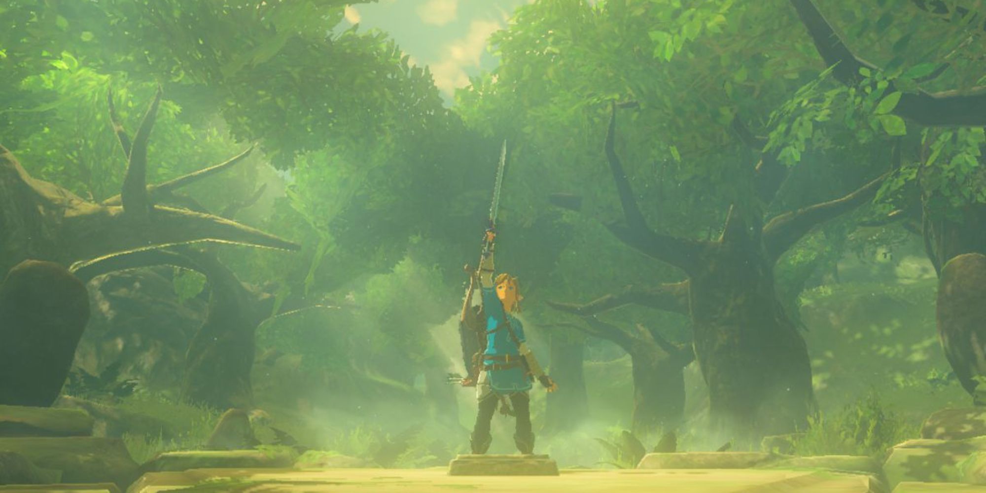 Link after pulling the Master Sword