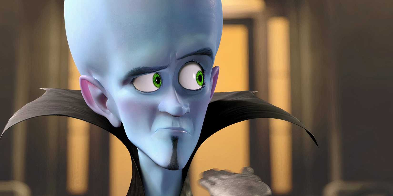 Megamind looking to his side