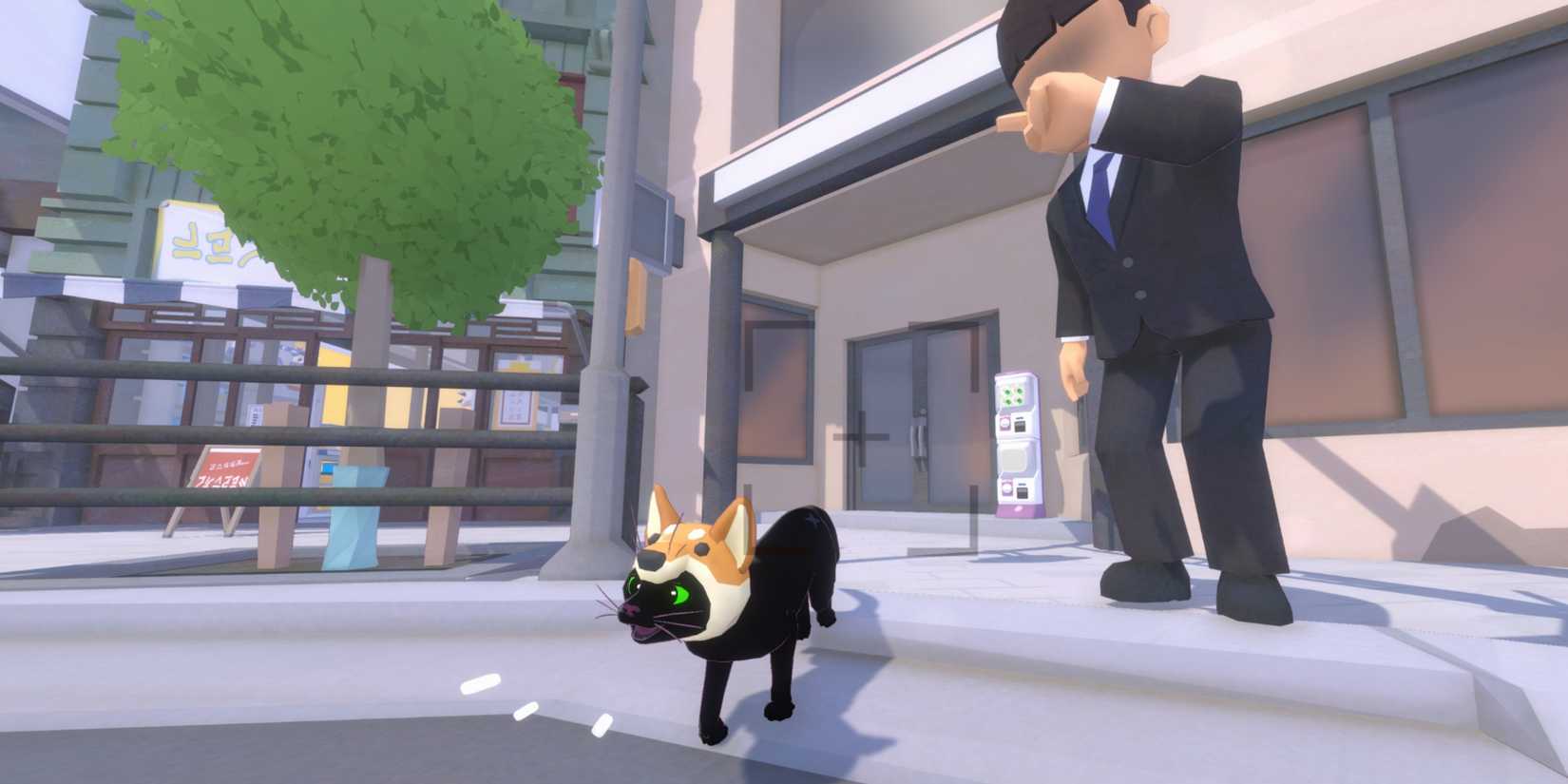 meowing little kitty big city