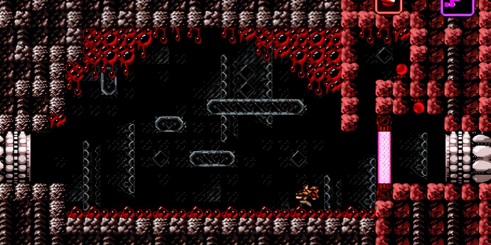 trace from axiom verge running through an area