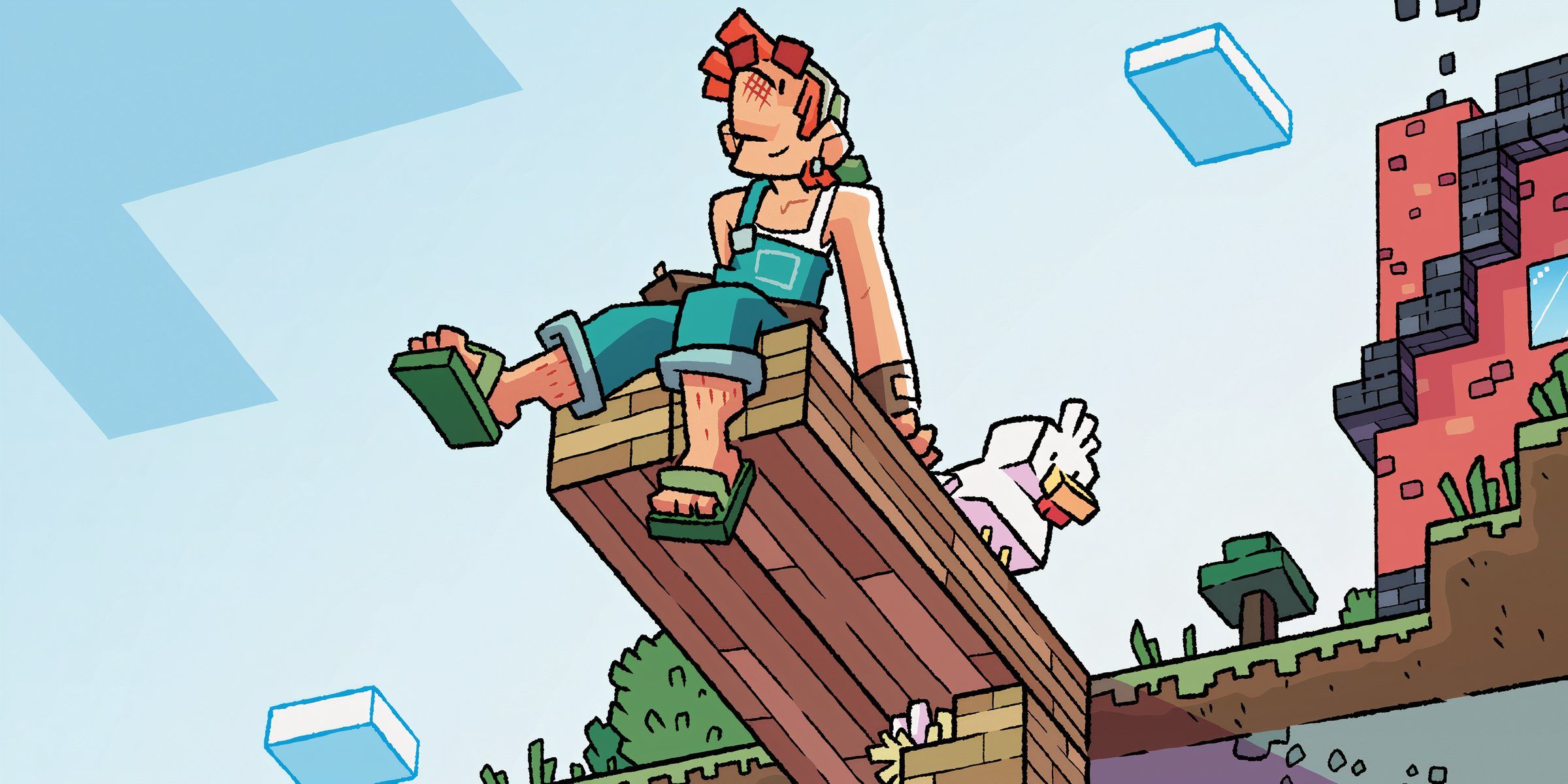 Minecraft: Heart of Cobblestone Graphic Novel Series Revealed [EXCLUSIVE]