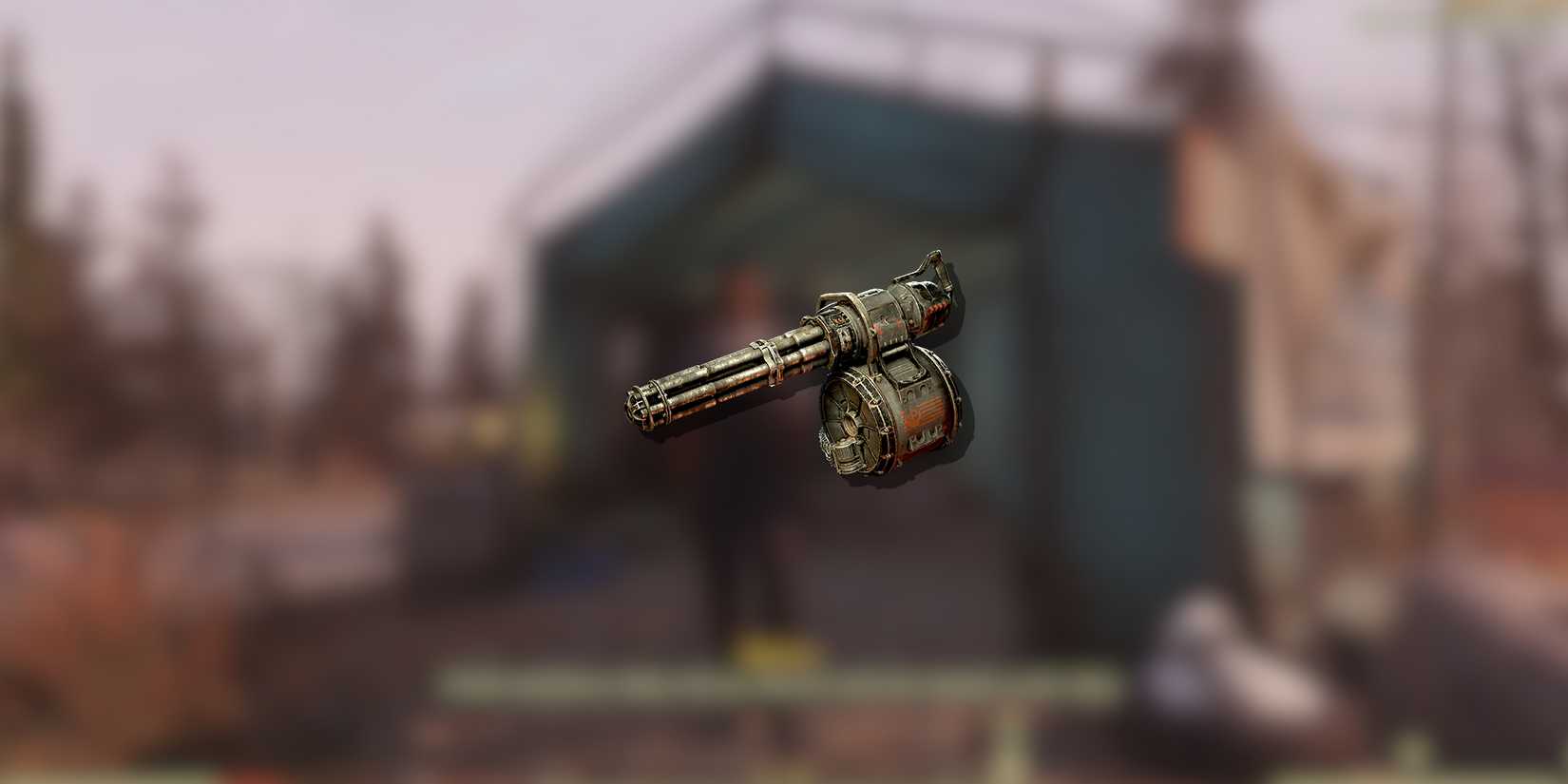 Image of the Brotherhood of Steel minigun in Fallout 76