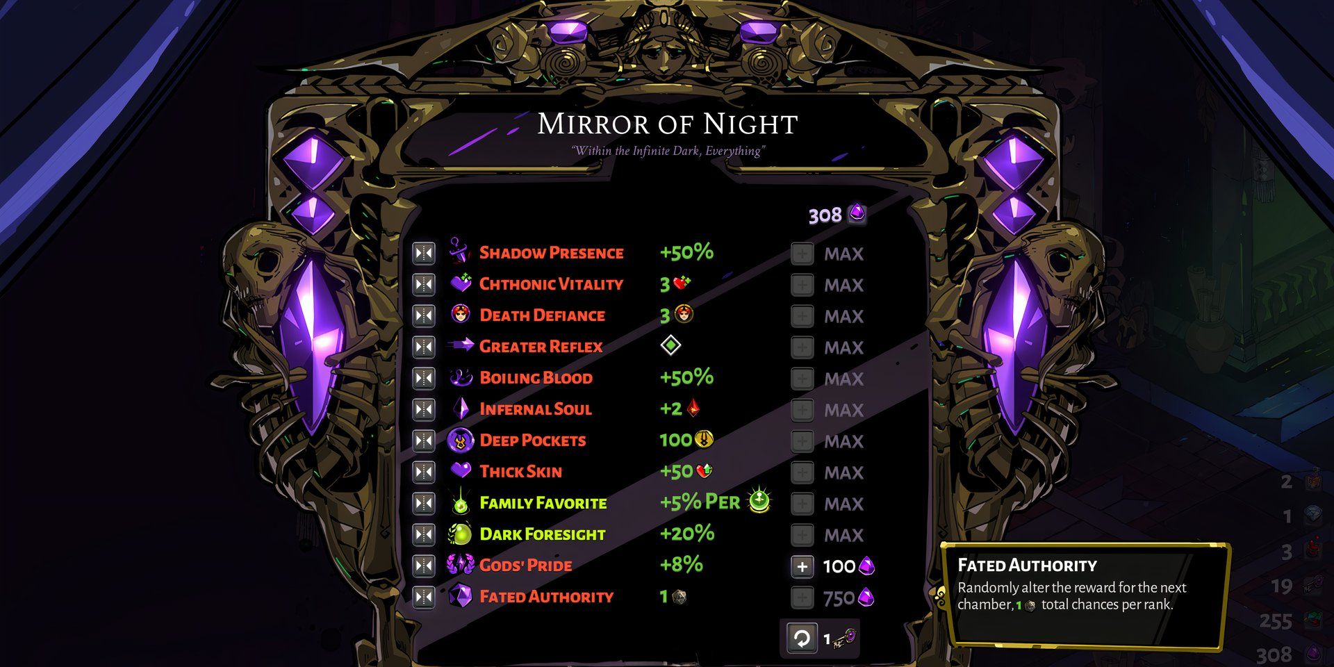 Mirror of Night, Hades-1