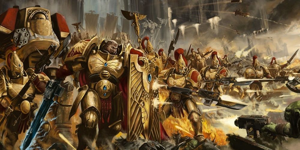 Warhammer: Strongest factions in the lore: Custodes battling against orks