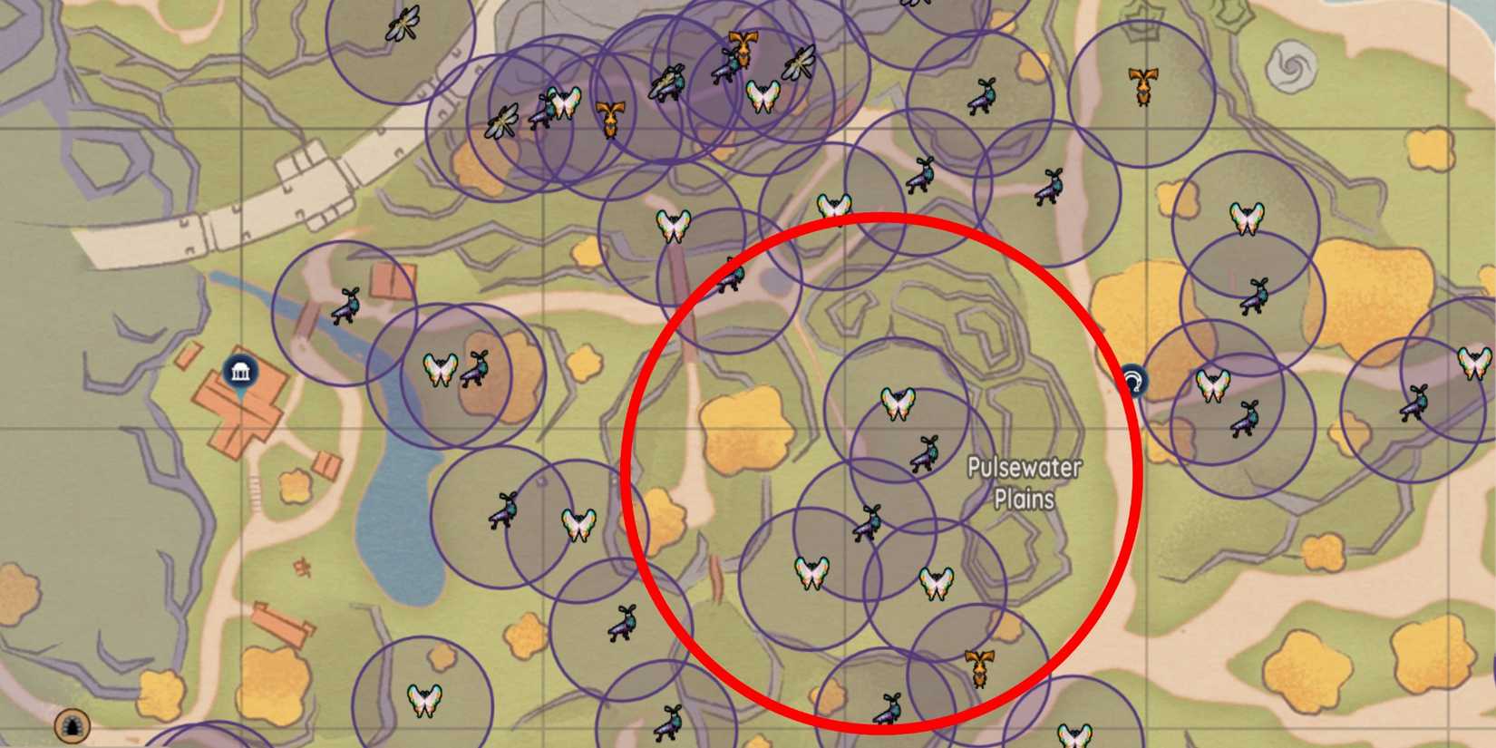 Palia - Pulsewater Plains Honey Lure Location