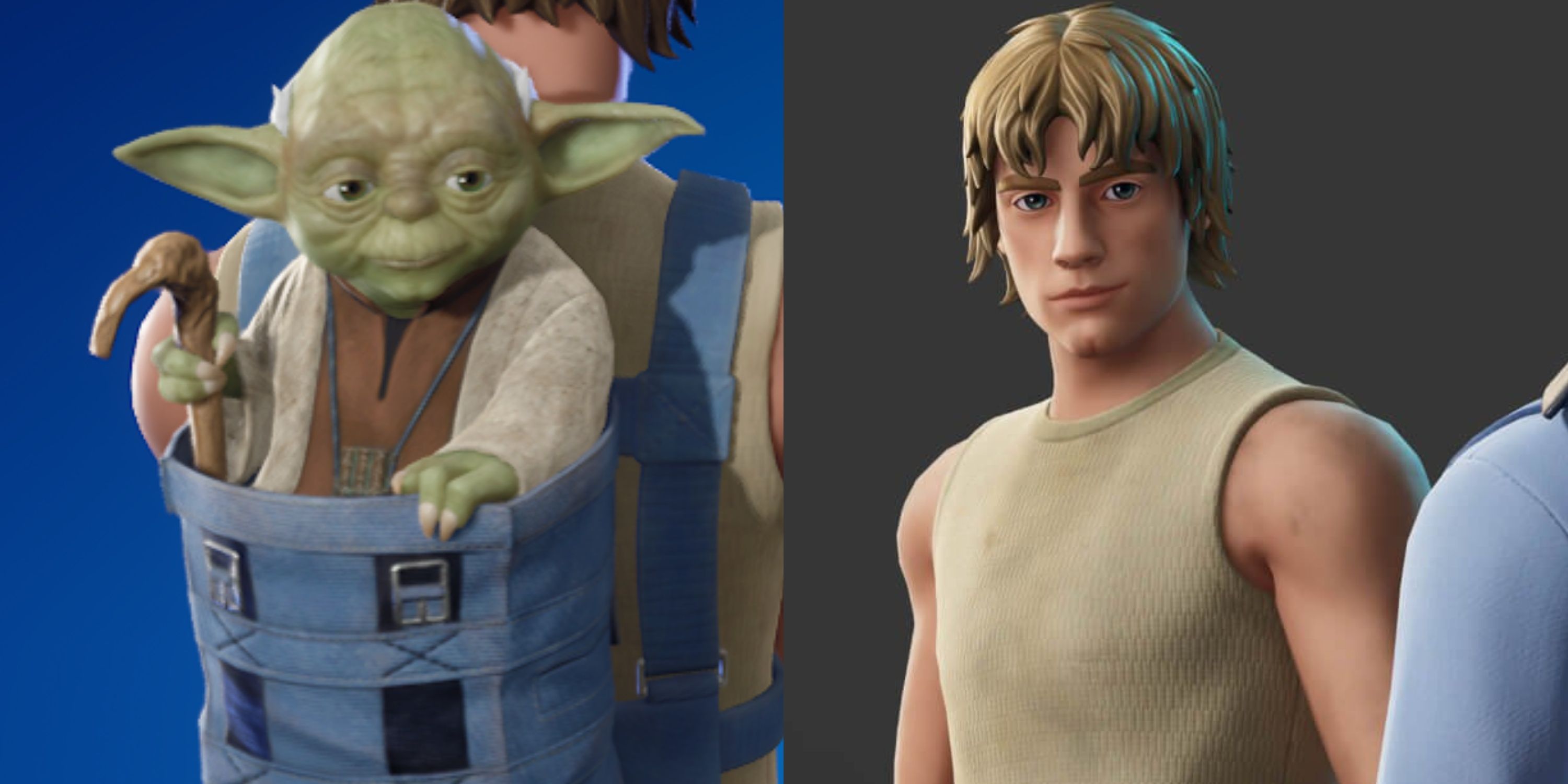 yoda back bling dagobah luke skywalker skin