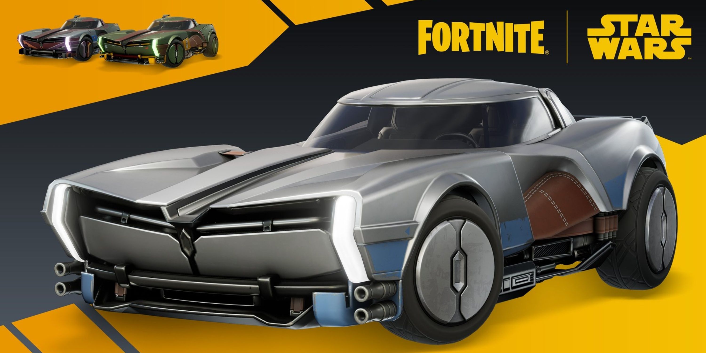 beskar mandalorian car in fortnite