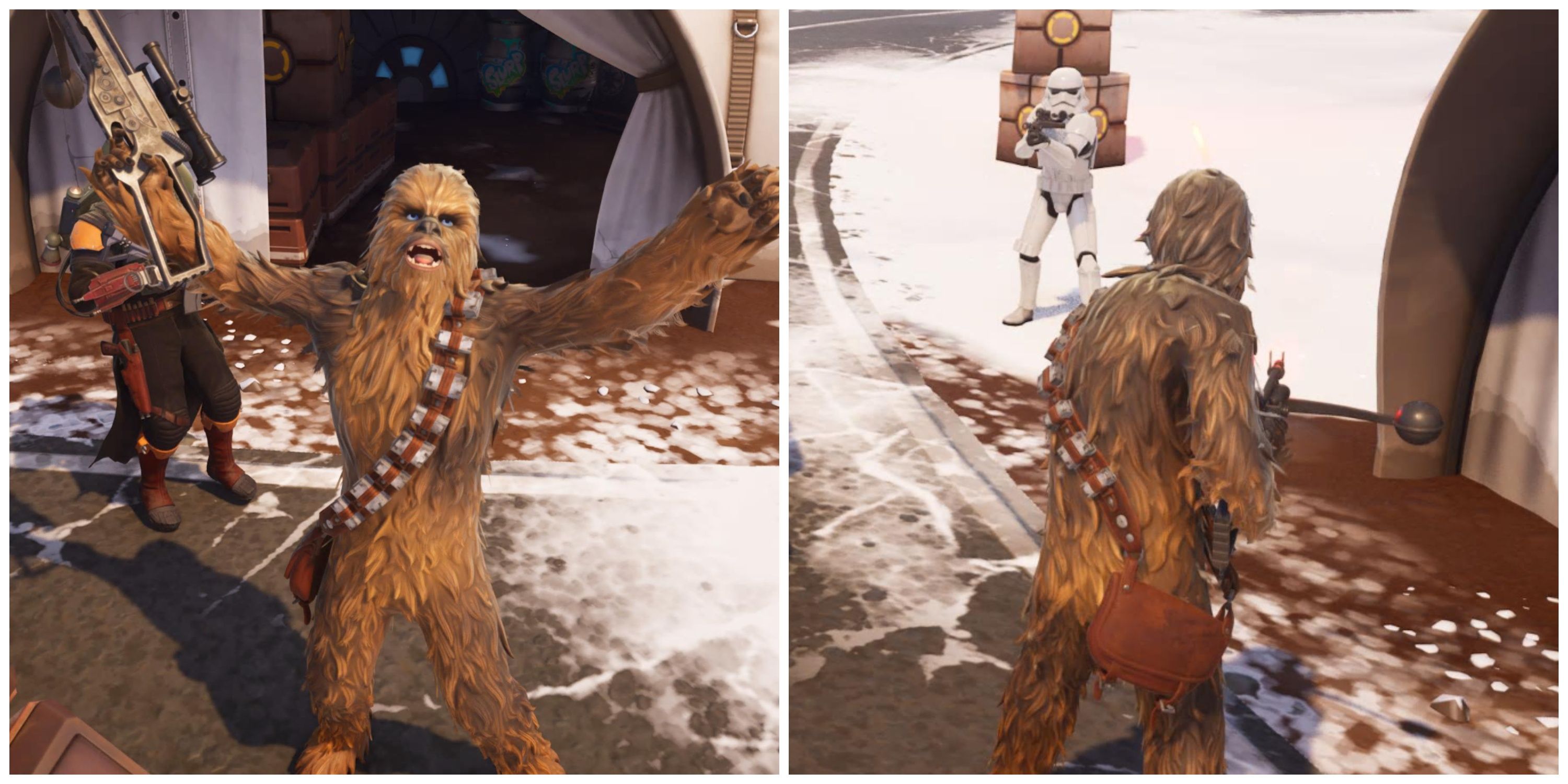 chewbacca in fortnite