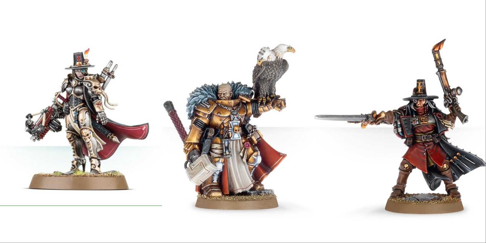 Warhammer 40K Imperium Of Man Inquisitor Models