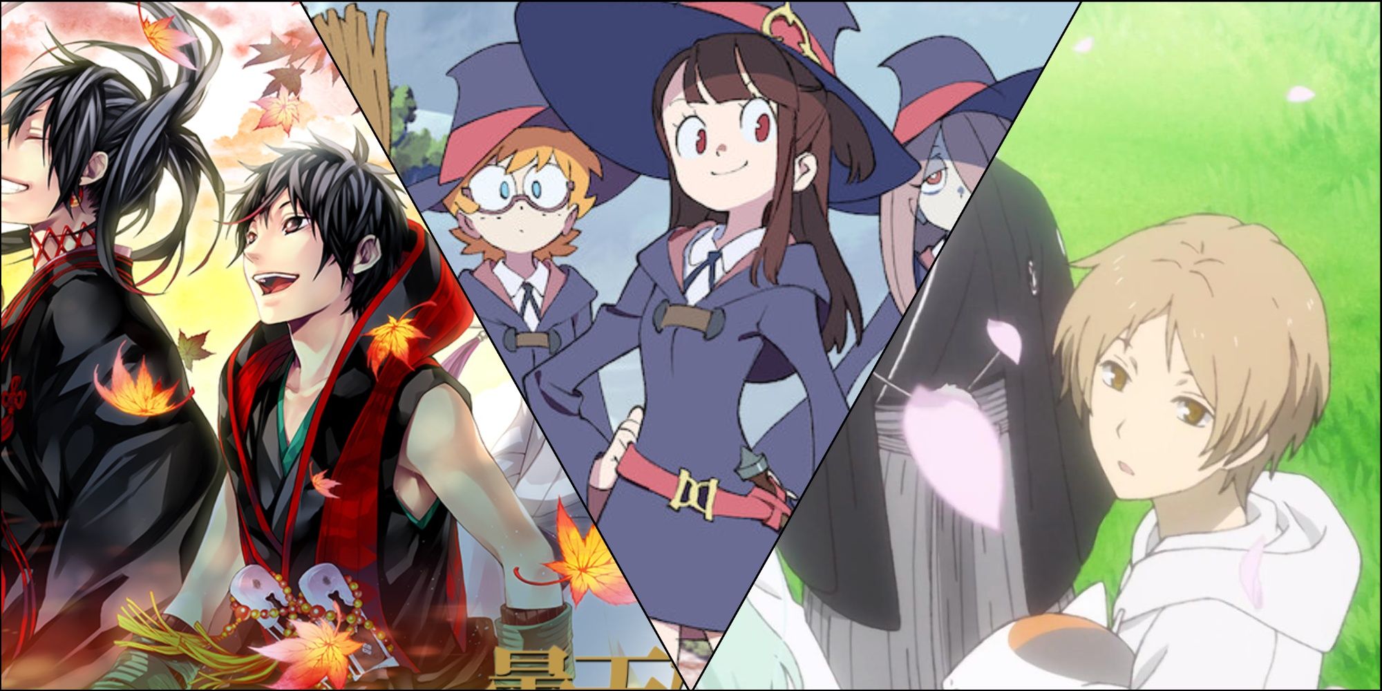 Laughing Under the Clouds, Little Witch Academia, Natsume's Book of Friends