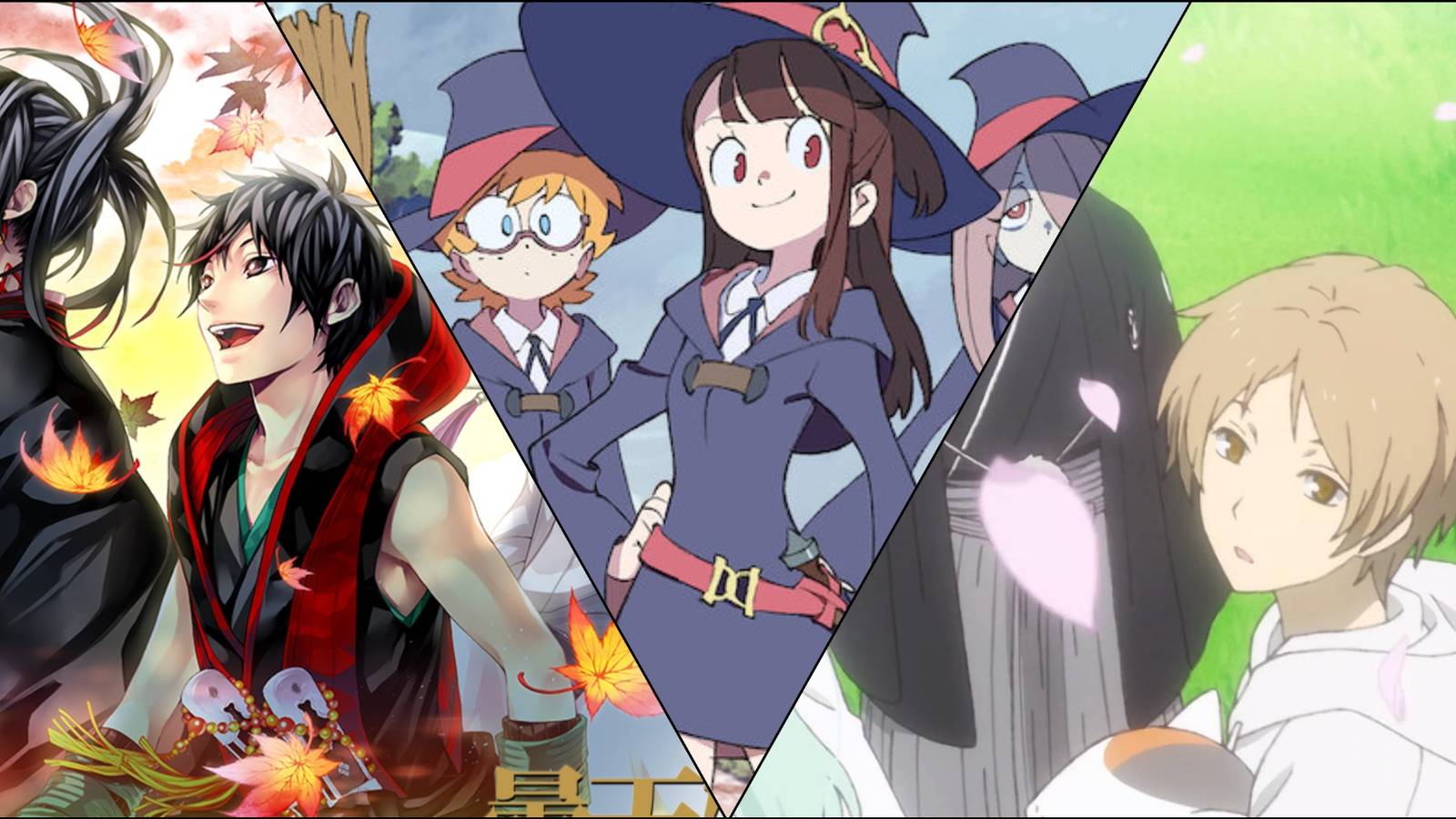 Laughing Under the Clouds, Little Witch Academia, Natsume's Book of Friends