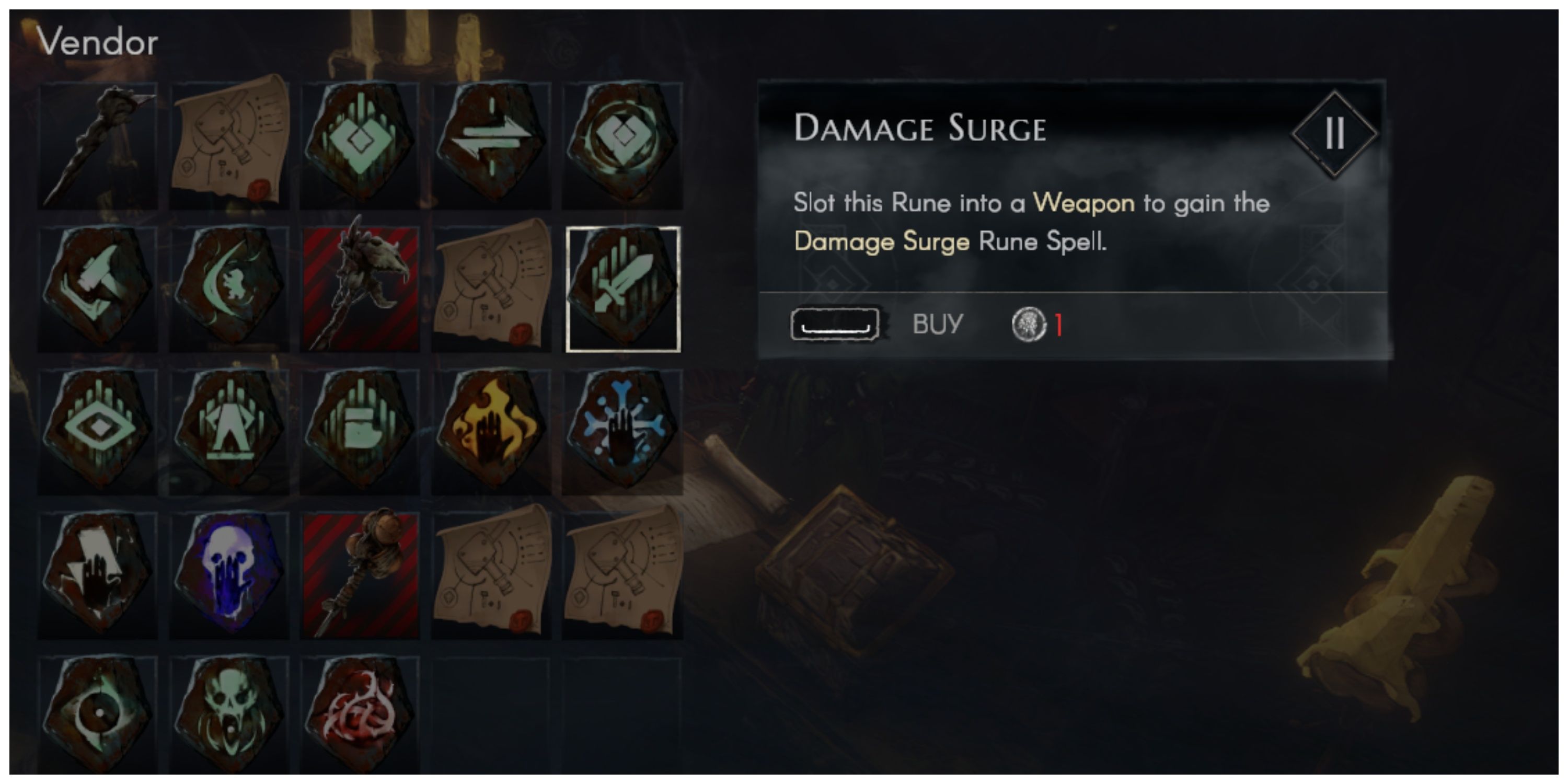 No Rest For The Wicked - Damage Surge Rune