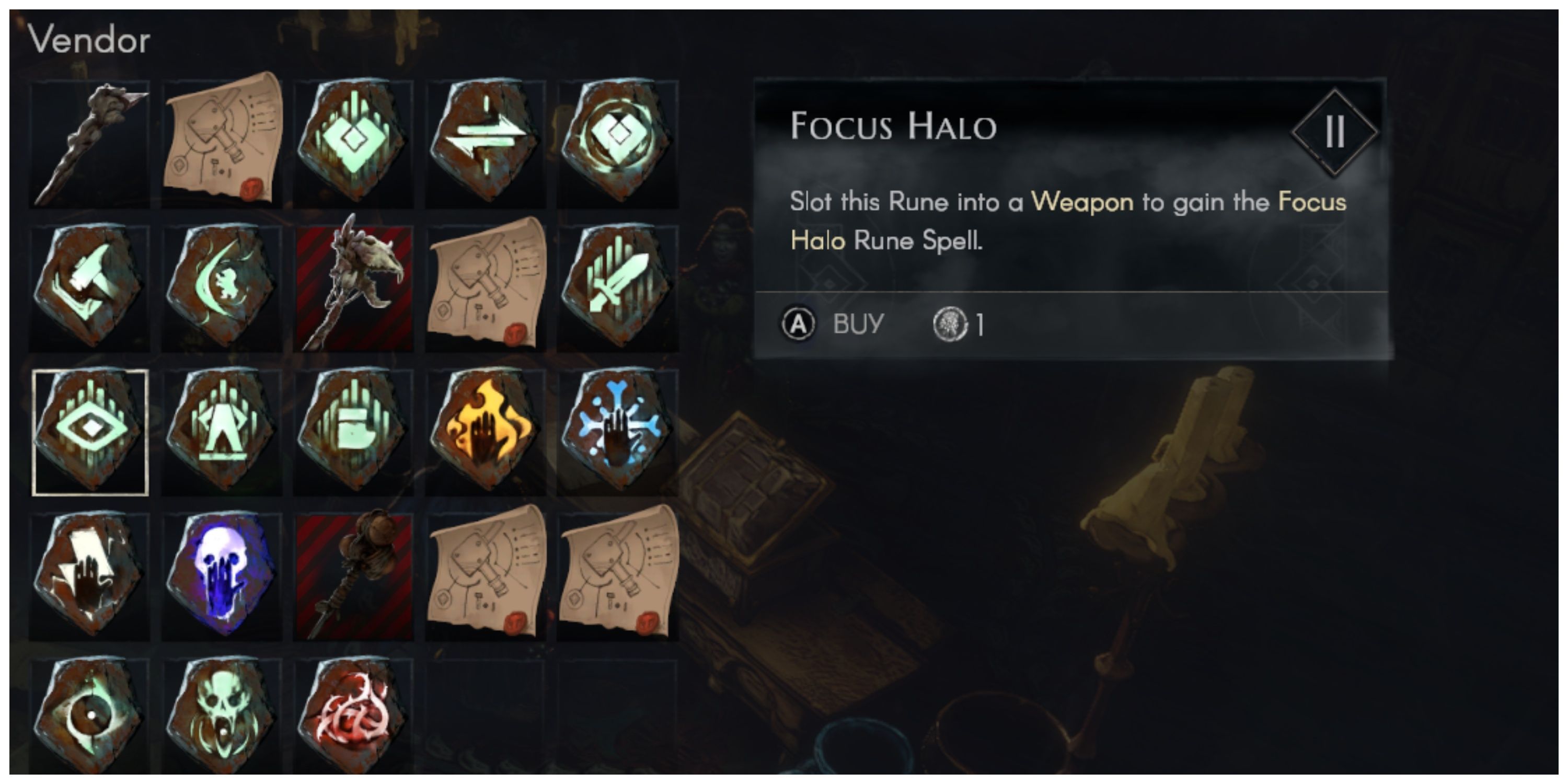 No Rest For The Wicked - Focus Halo Rune