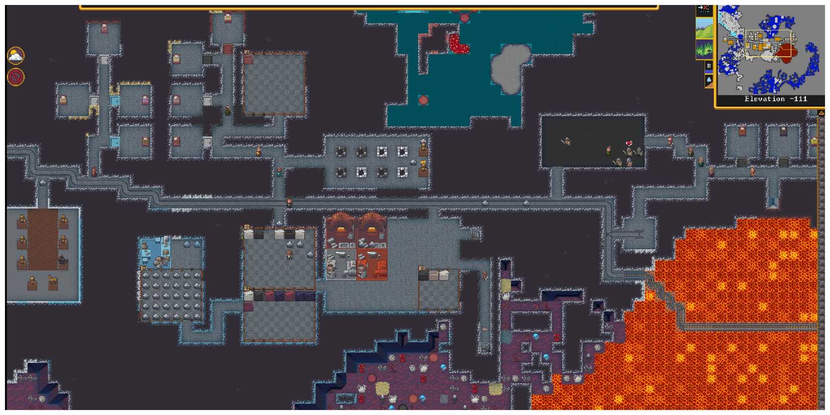 Dwarf Fortress - Steam Store Page Screenshot (Large Fortress)