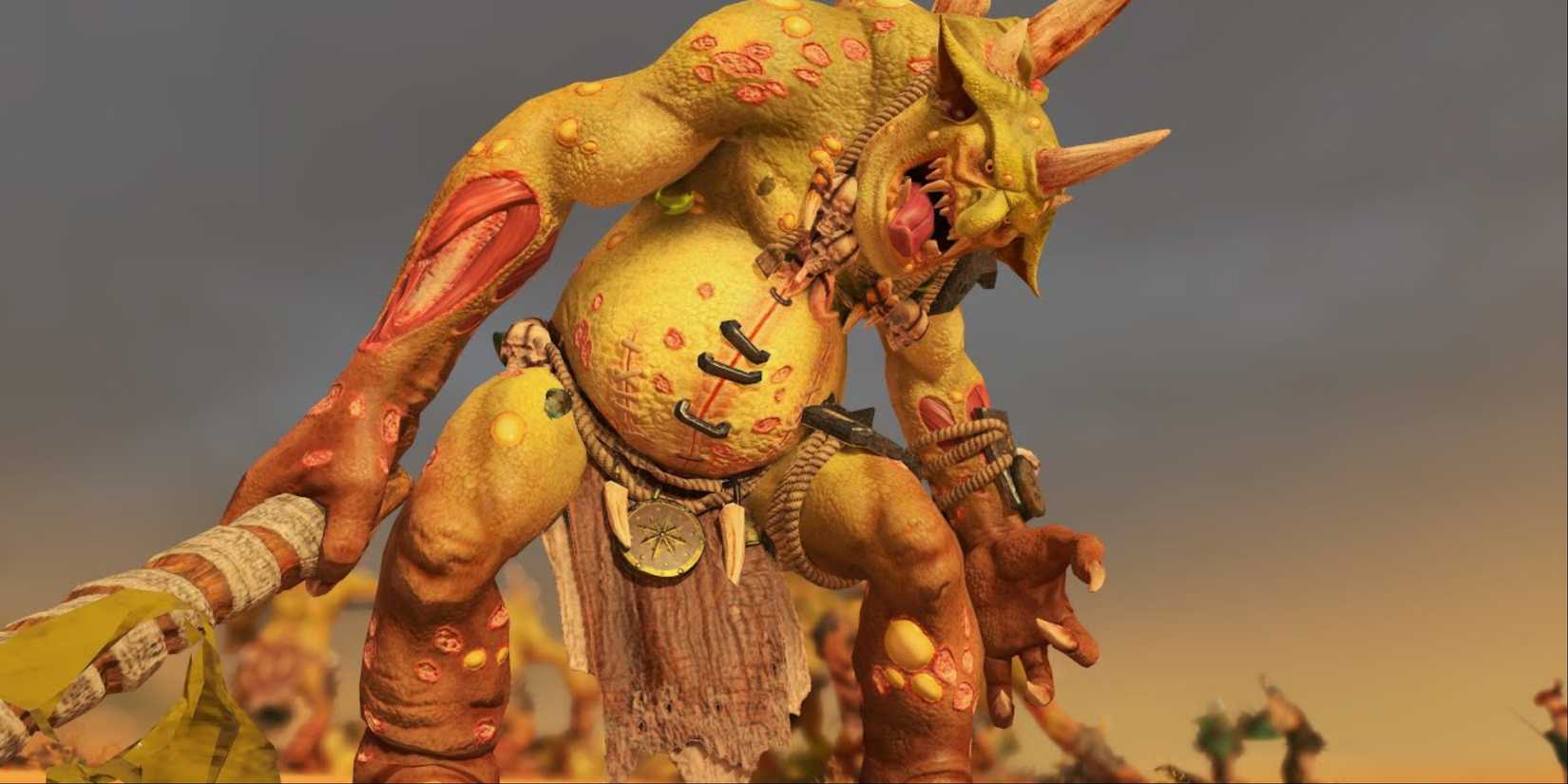 Total War Warhammer 3: Bile Troll New Nurgle Unit