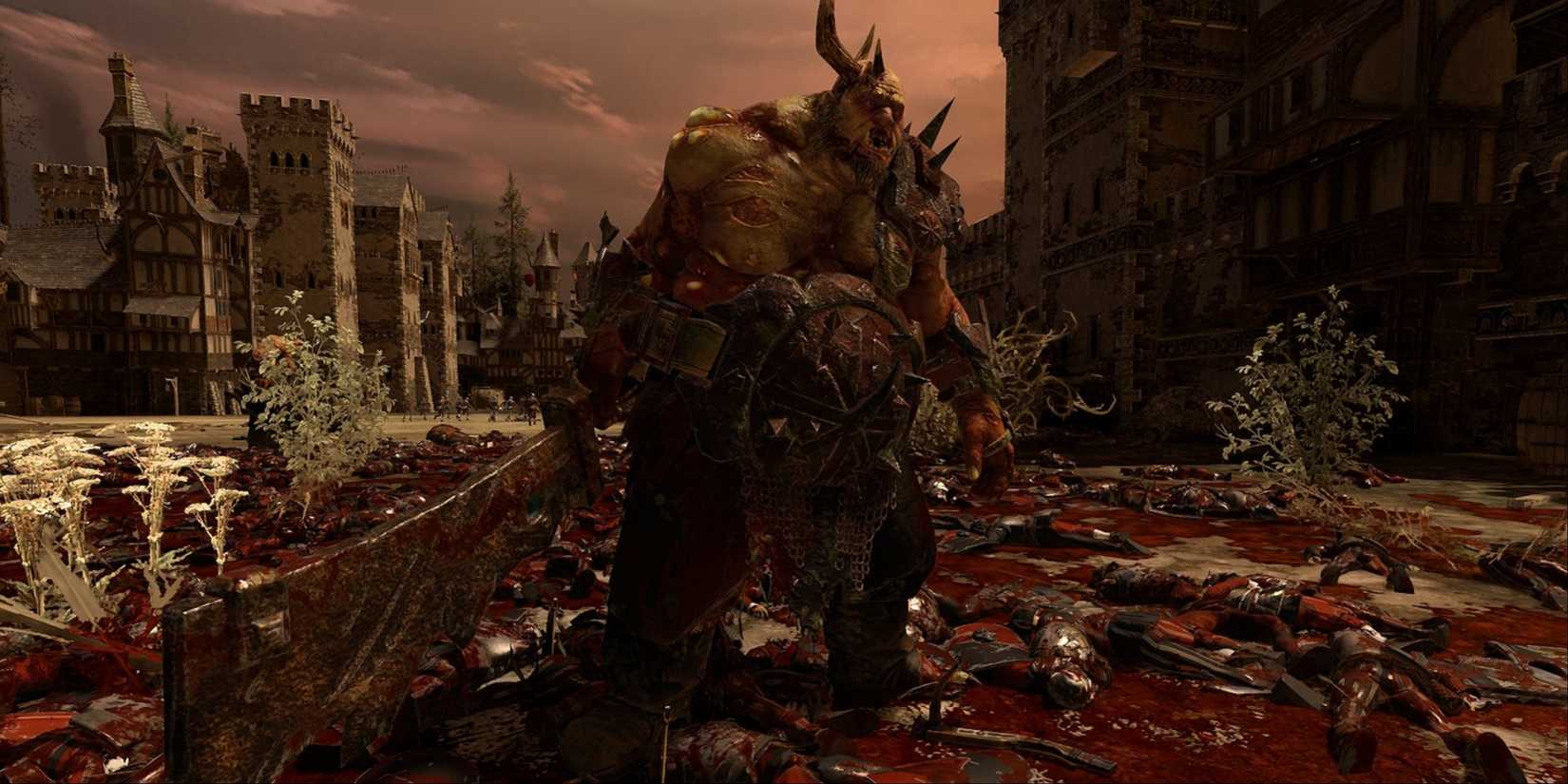total war warhammer 3: nurgle plague ogre