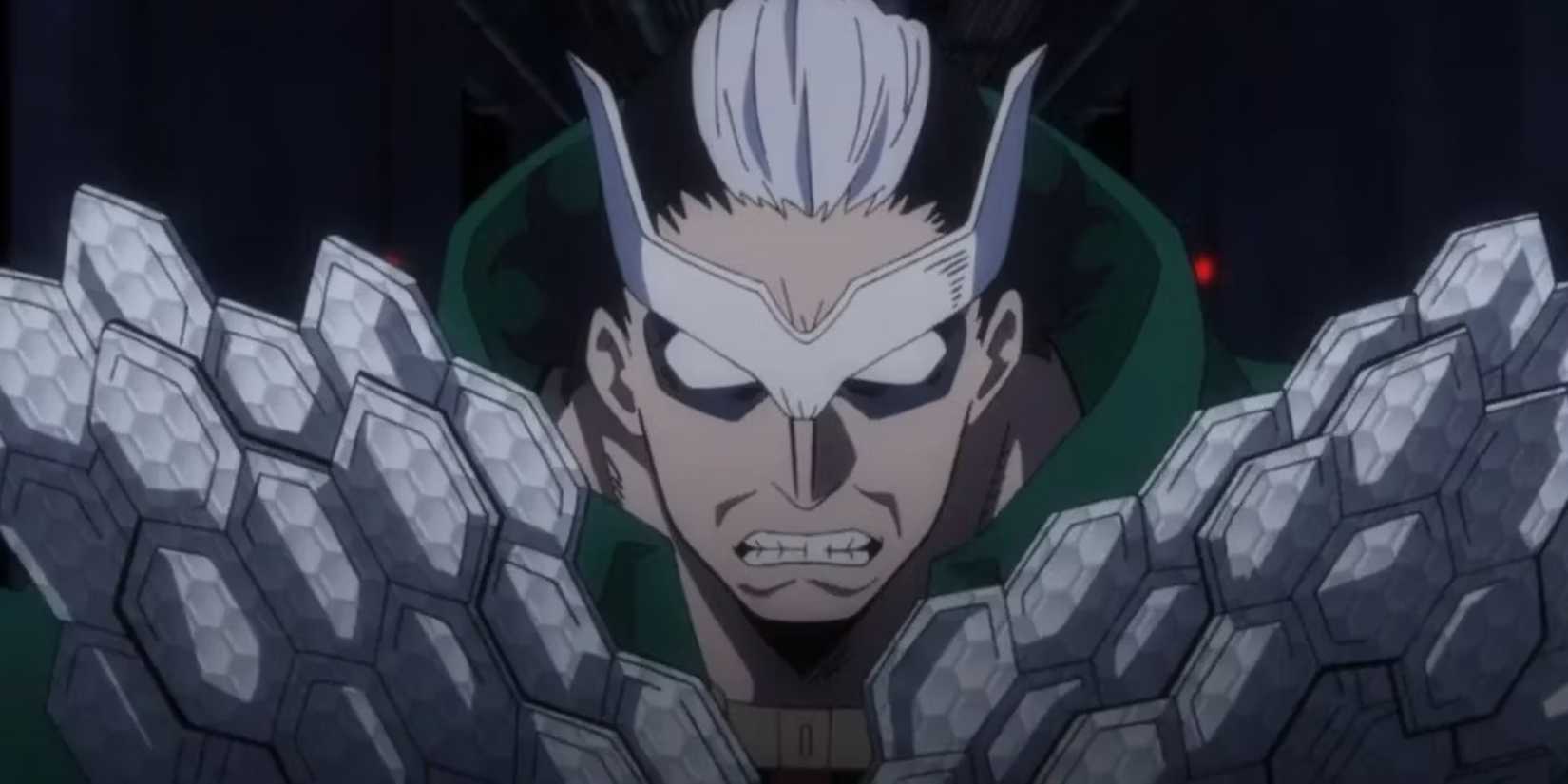 Crust Creating Shields to Fight Nomus in My Hero Academia