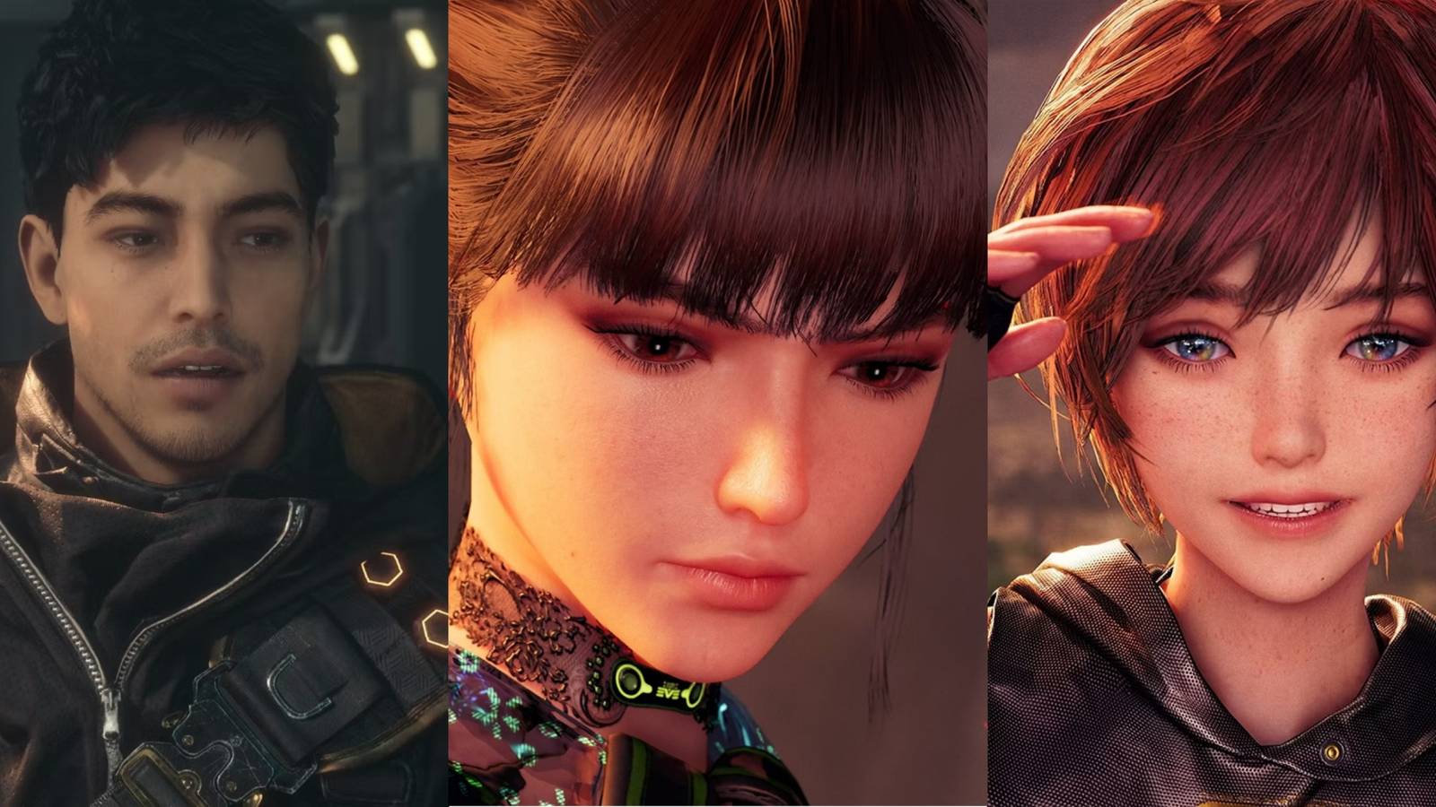 Adam, Eve and Lily in the Image from Stellar Blade