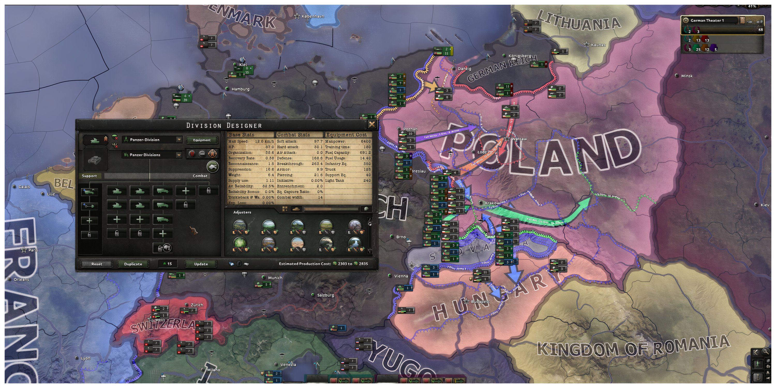 Hearts Of Iron 4 - Map Overview