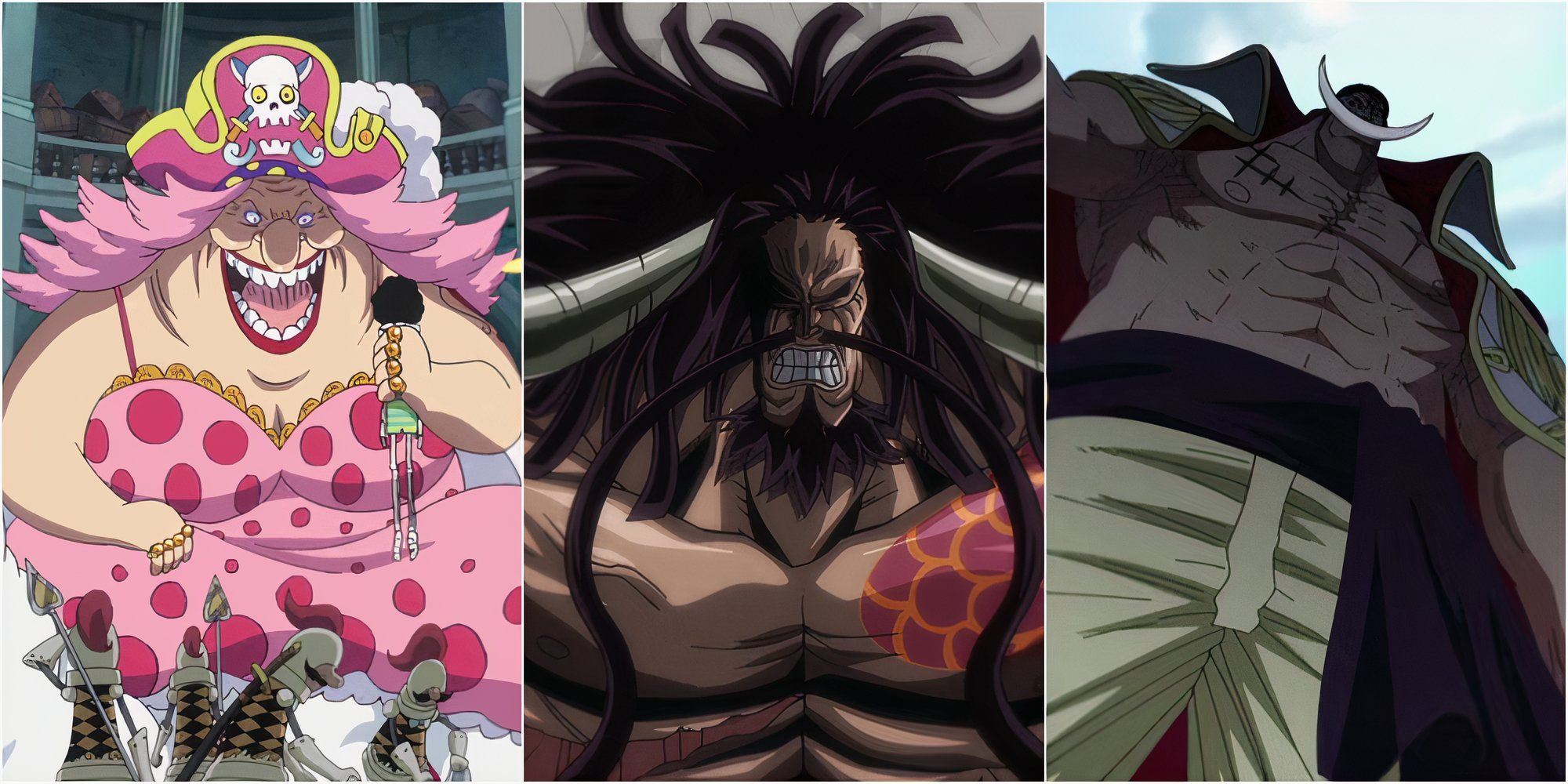 Big Mom, Kaido and Whitebeard 