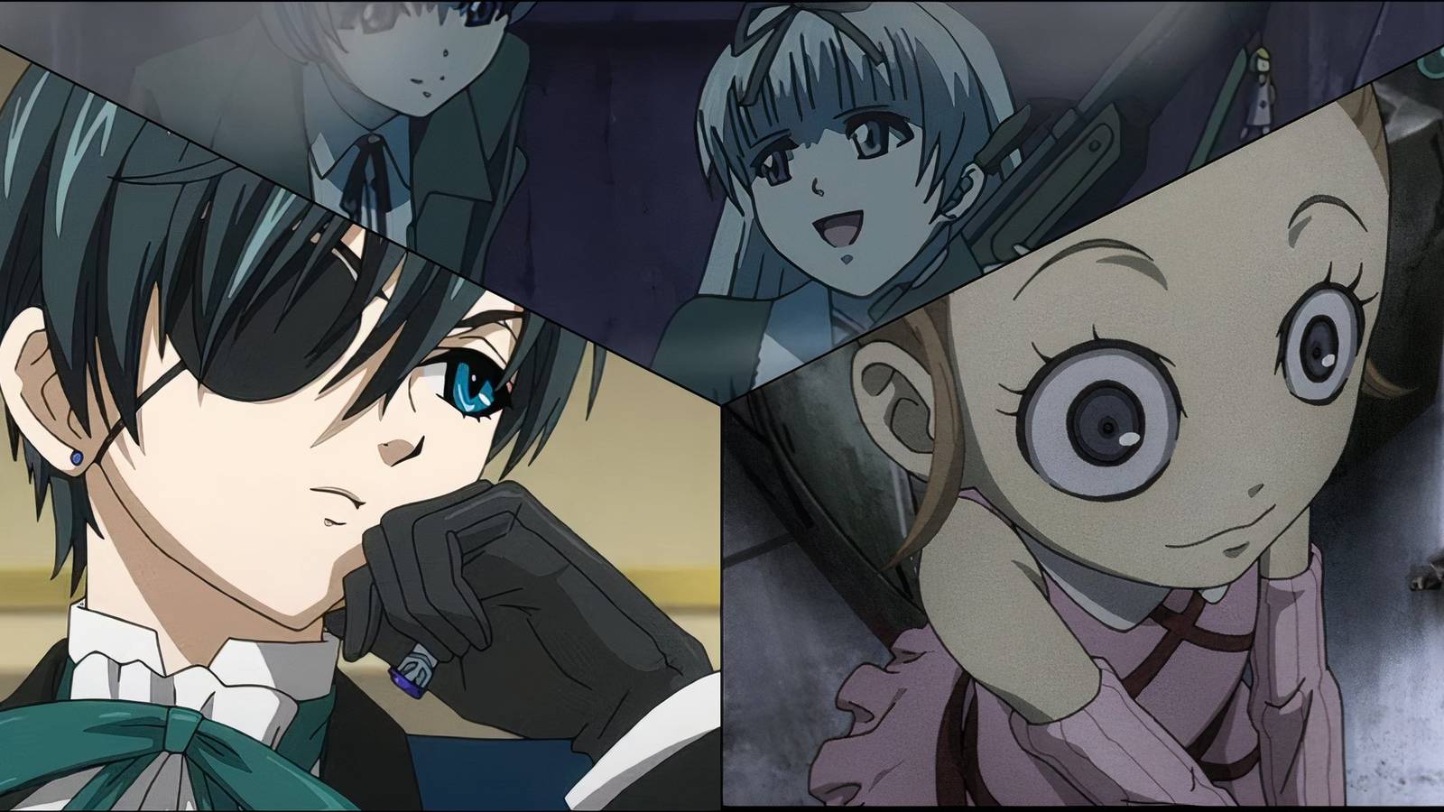 Black Lagoon, Black Butler, Deadman Wonderland